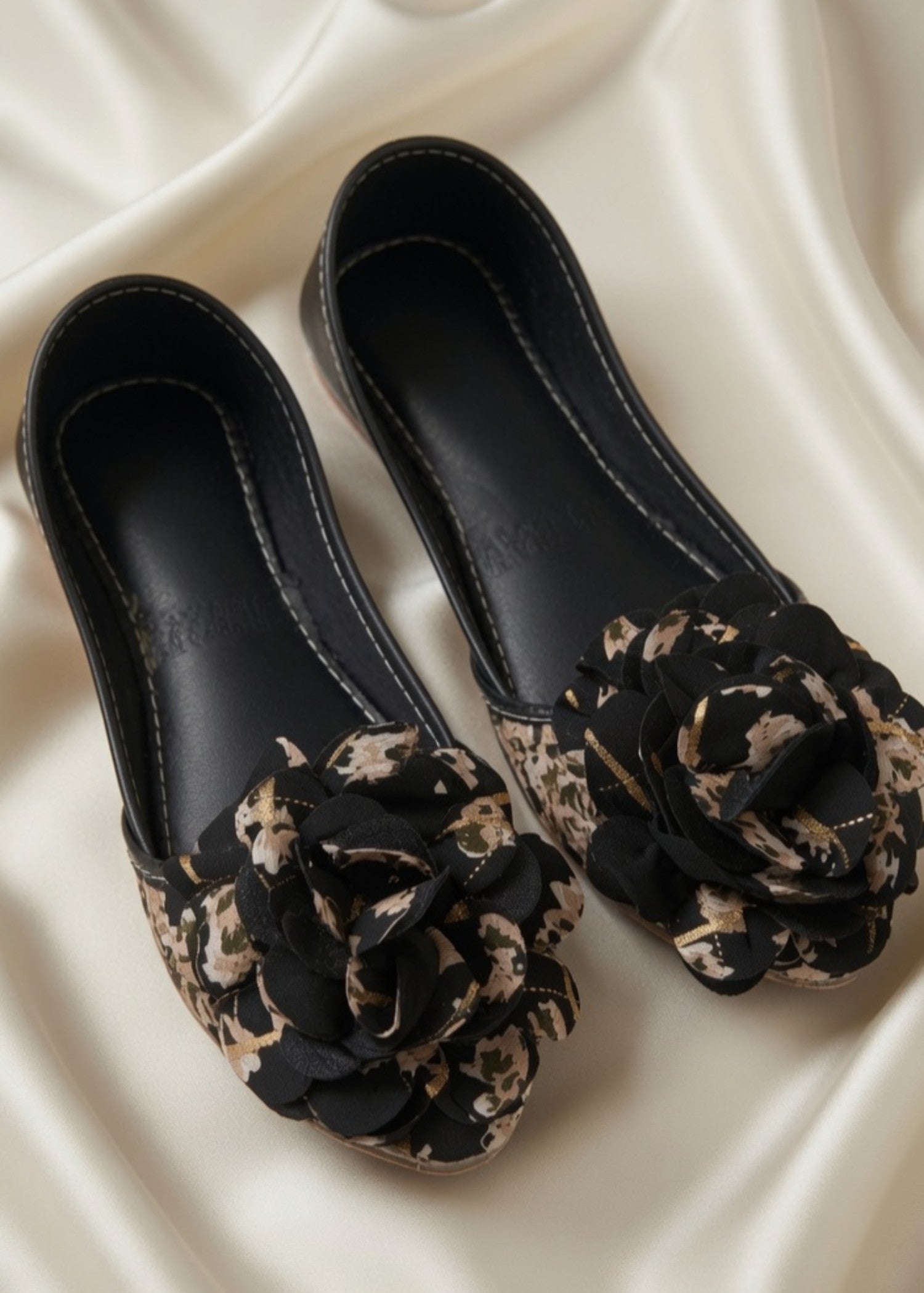 Khussa in Black by - High Quality Women Khussa IRR2230
