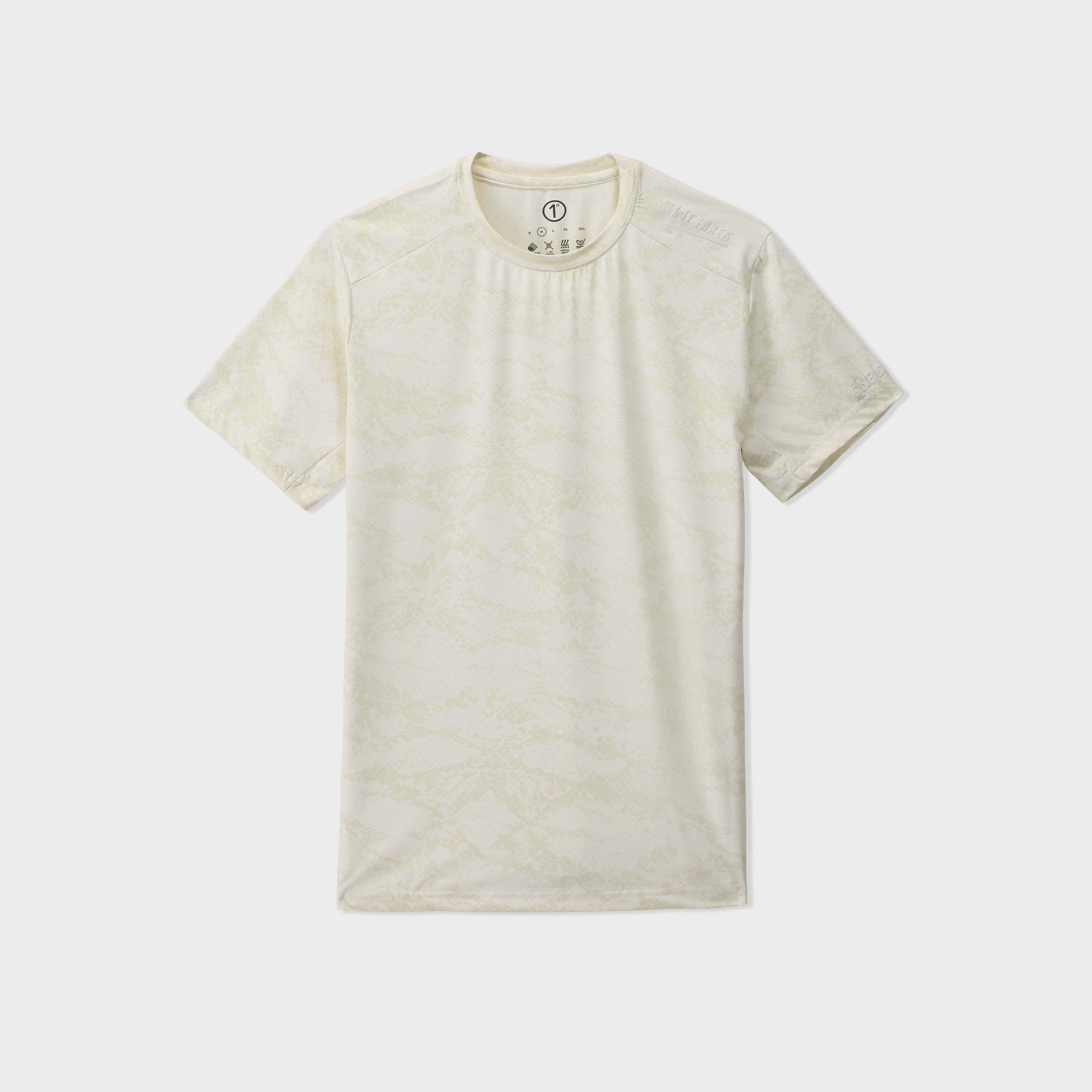 twill cotton T Shirt in Off-white