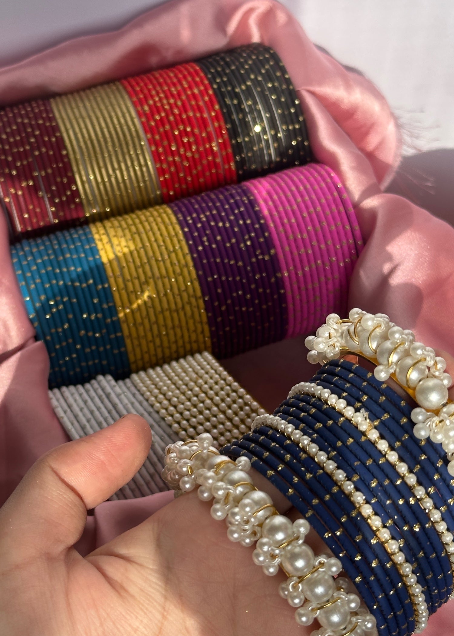 Bangles in Multi Color by - Trendy Women Bangles PMF0683