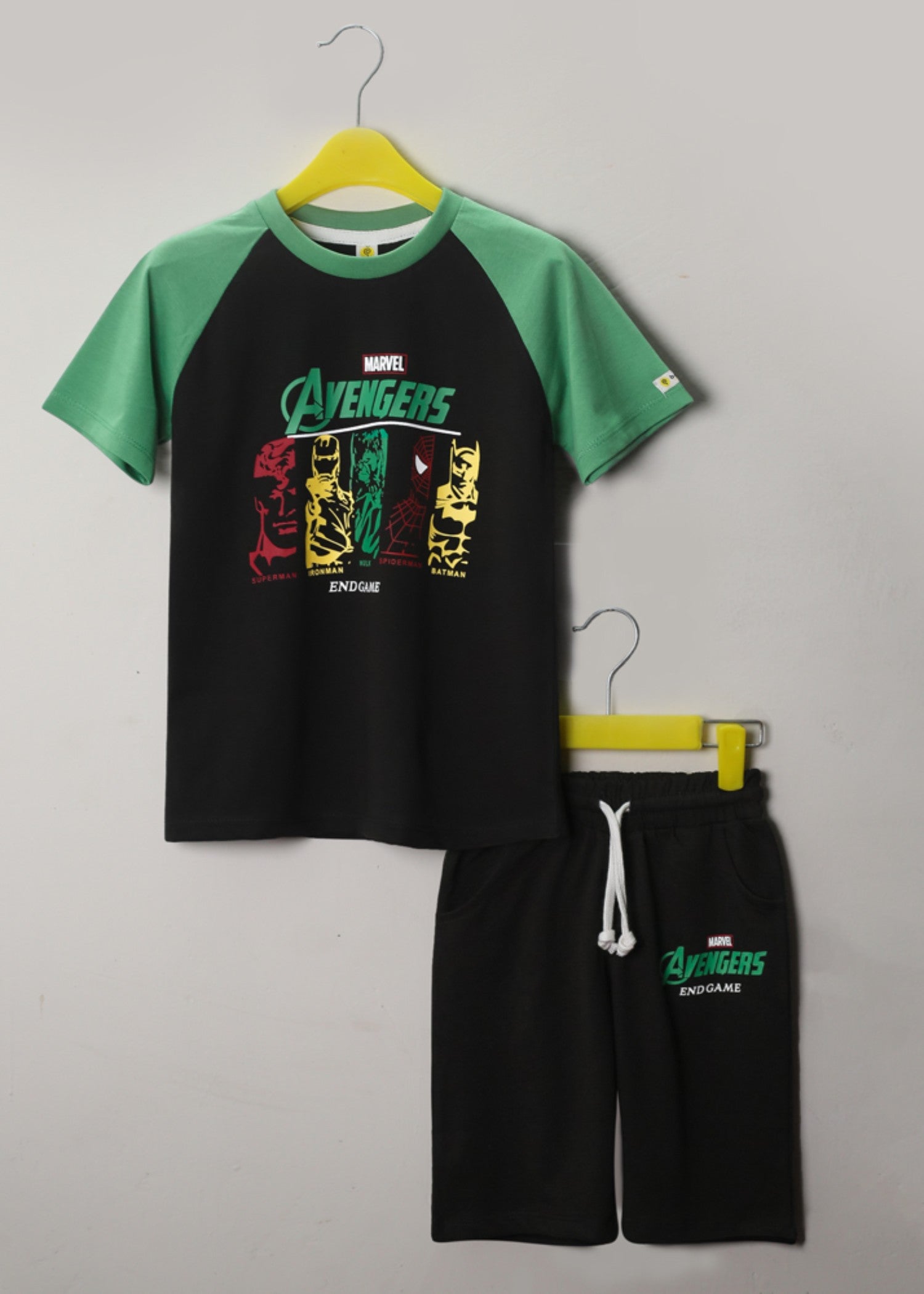 Co ord Sets in Black, green