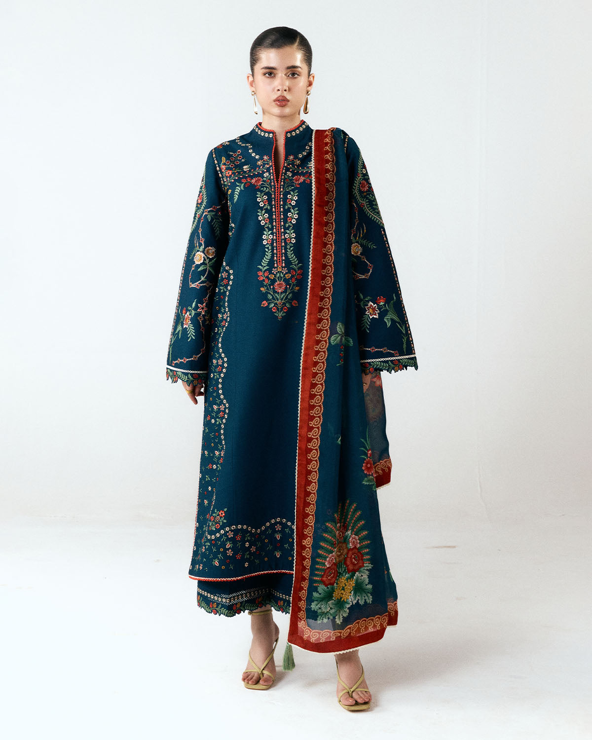 Jugnu Luxury Lawn Edit – Agna