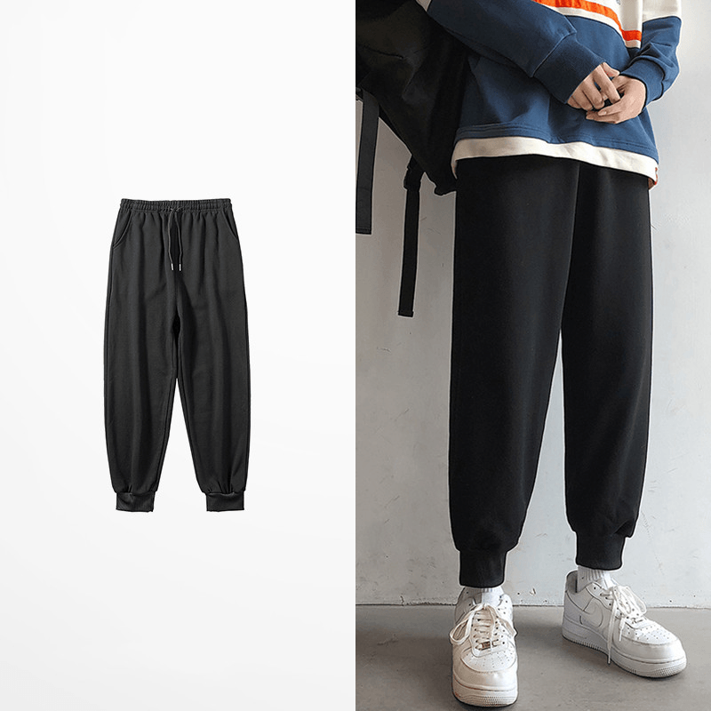Spring and Autumn Sportswear Men''S Loose Legged Casual Pants
