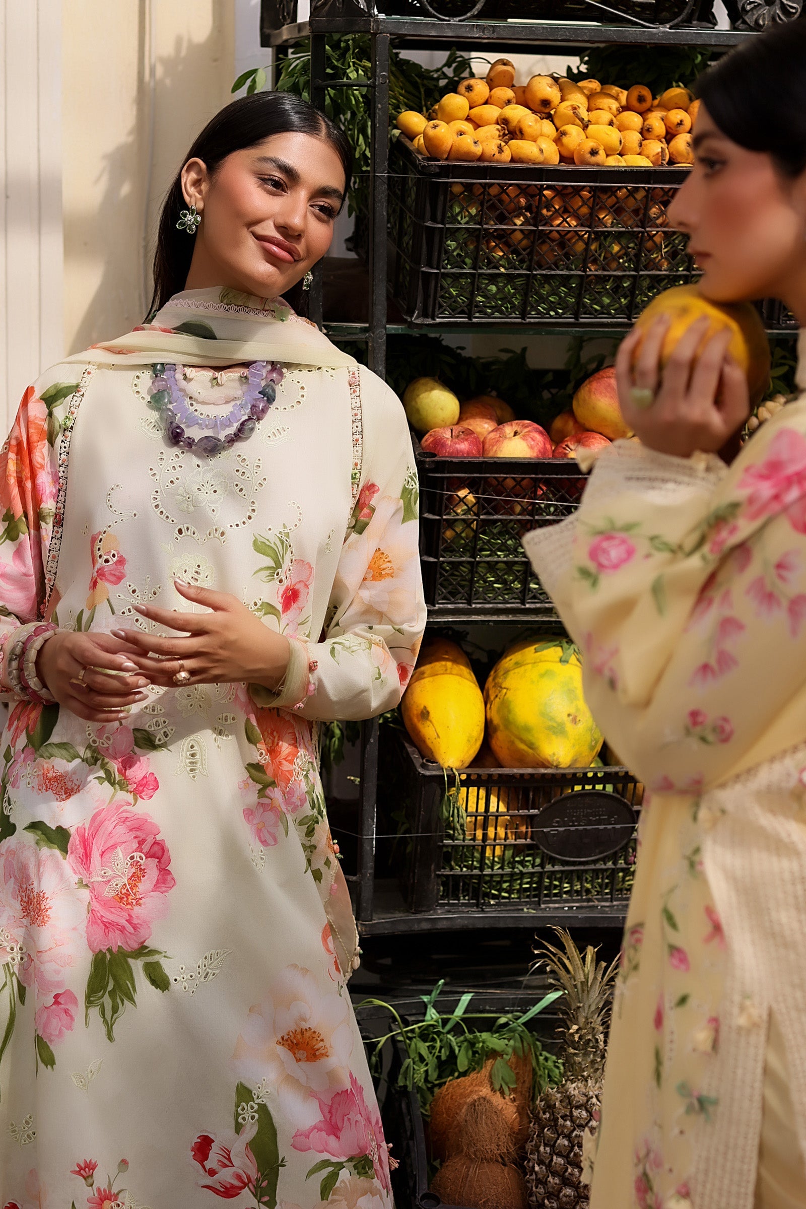 Festive Luxury Lawn – Dahlia (Z-06)