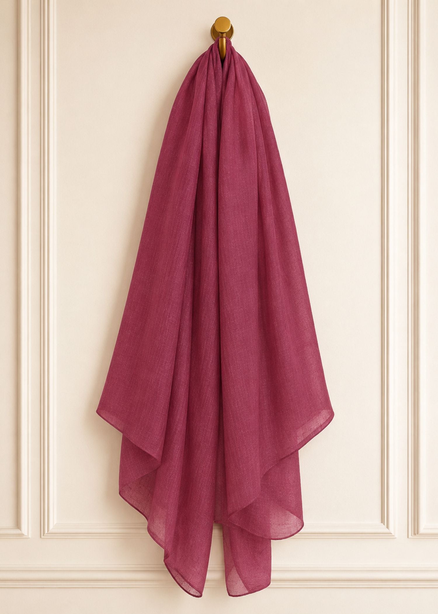 viscose Hijab in Maroon