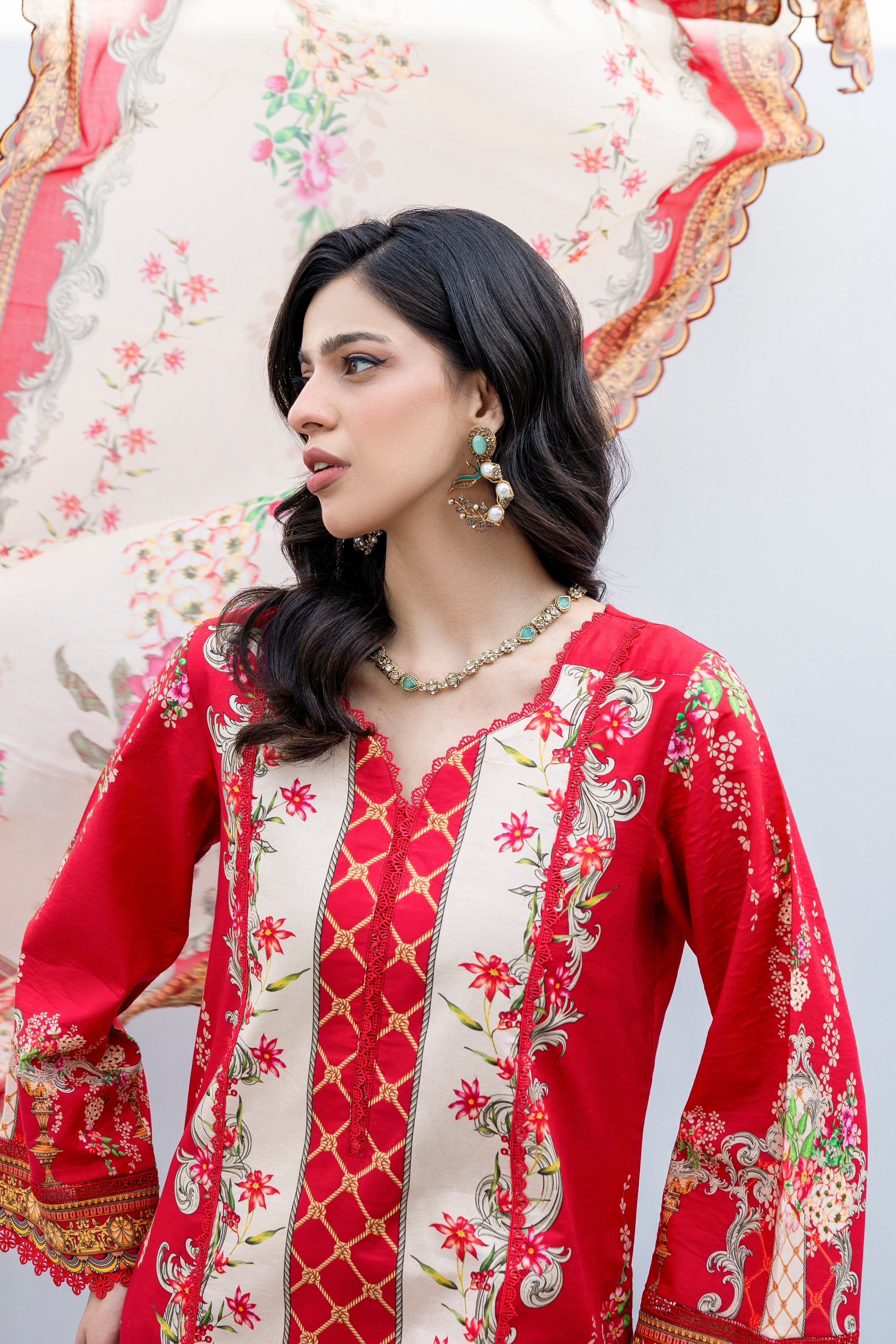Summer Printed Lawn – D120