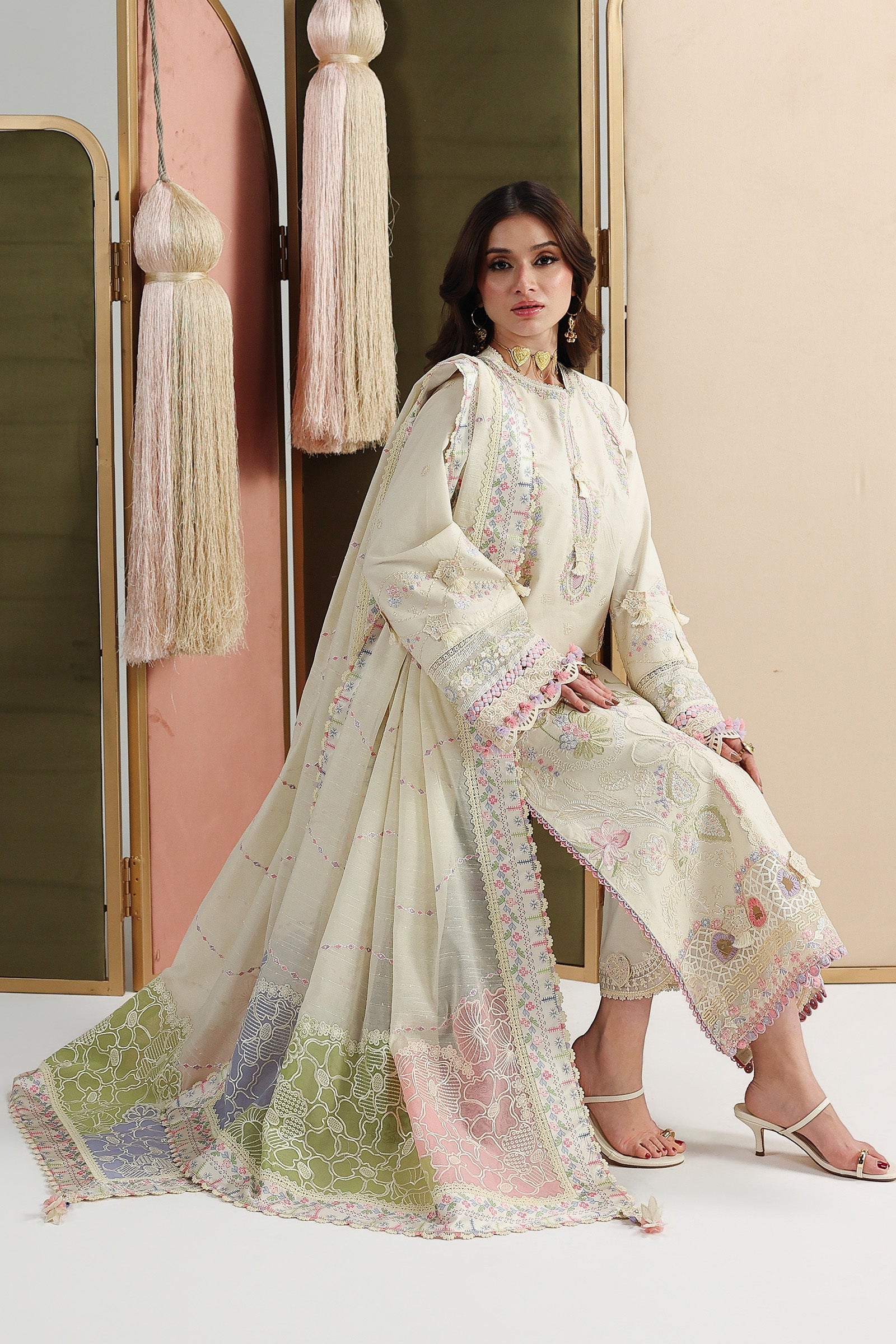 Festive Luxury Lawn – QFL-01 ELMA