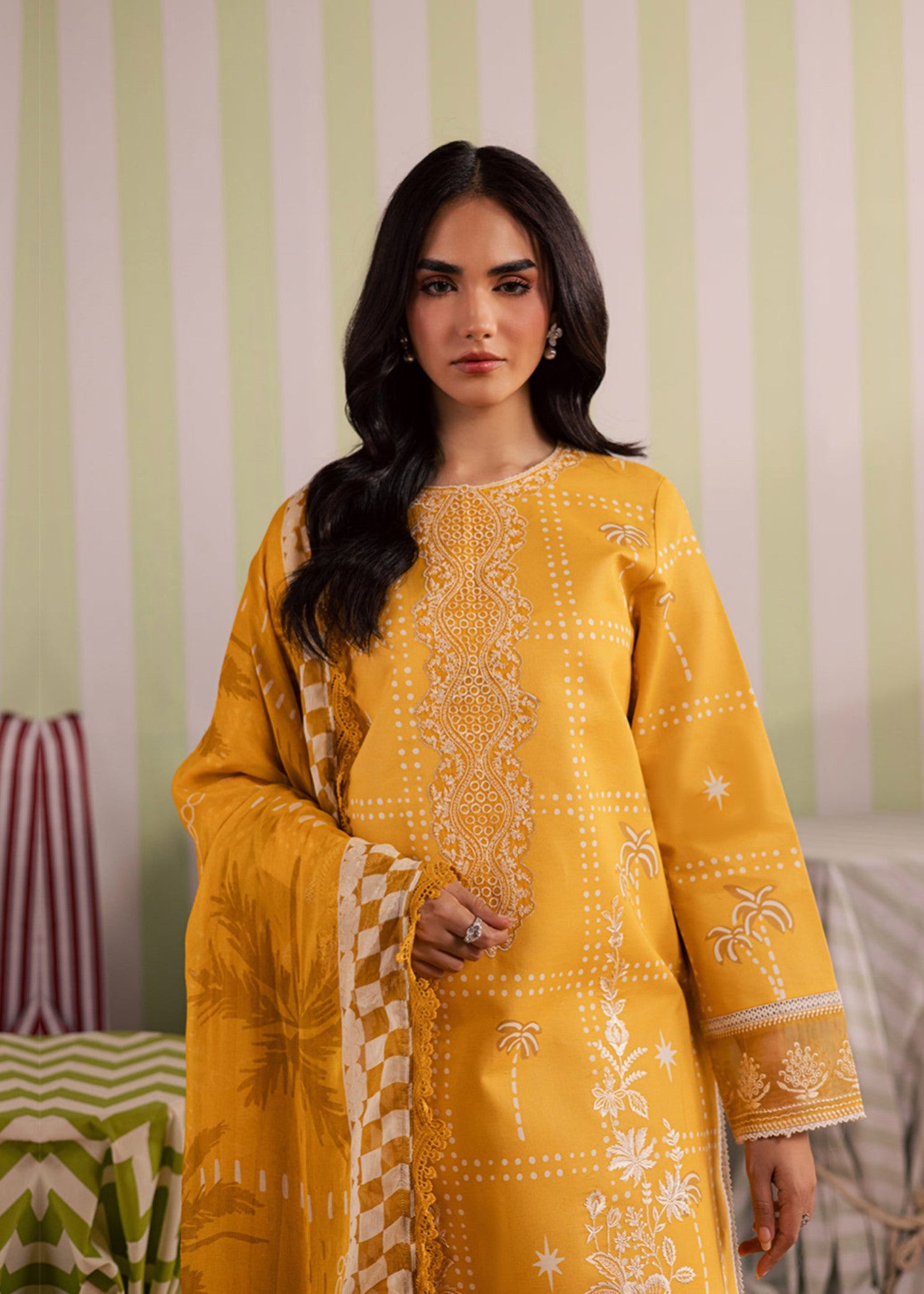 lawn Unstitched in Marigold