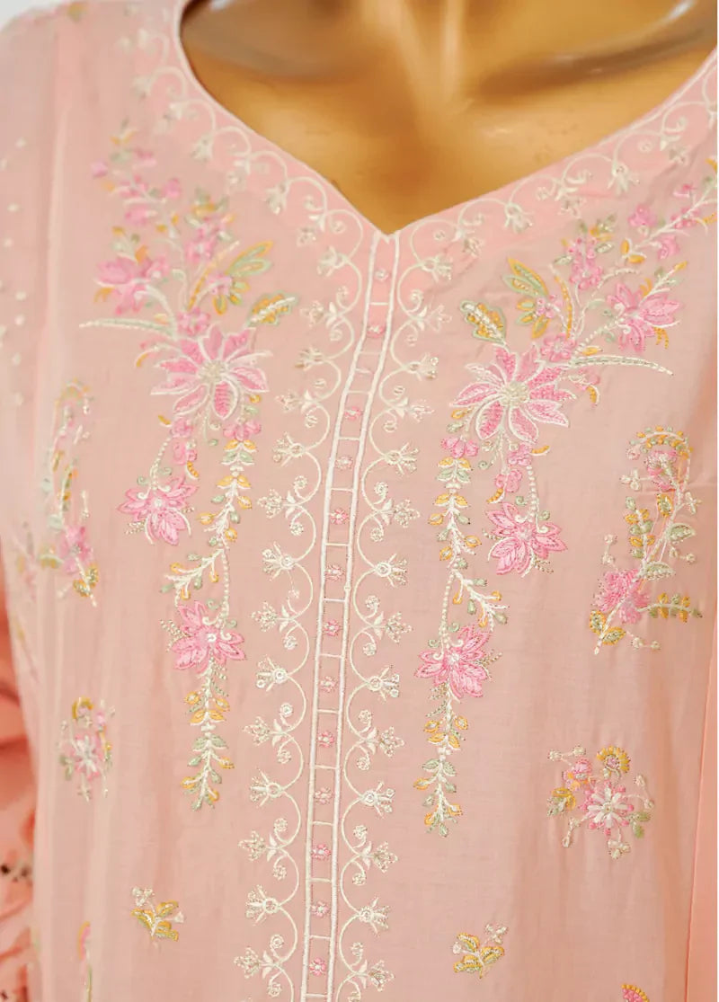 Stitched Luxury Lawn D- 6