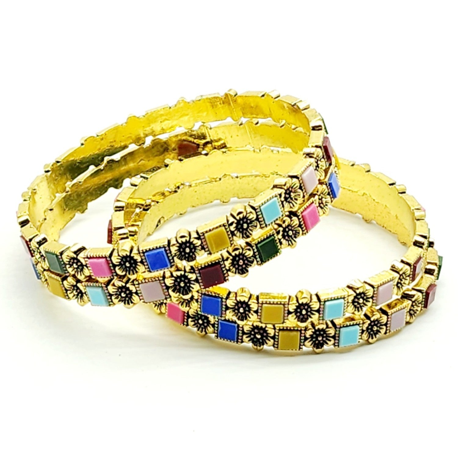 Bangles in Gold Color by - Trendy Women Bangles CFE0112