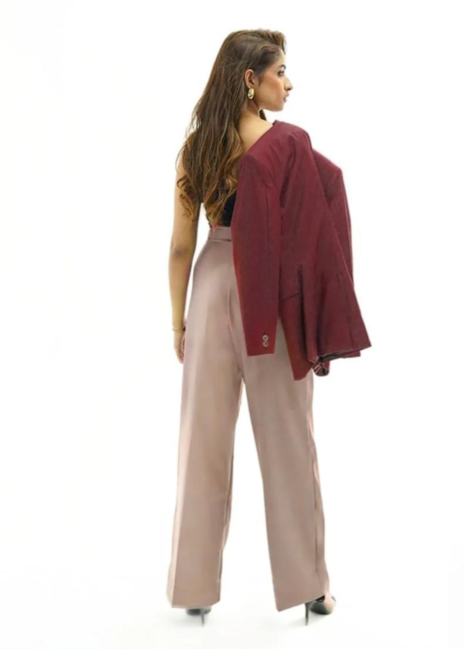 polycotton Pants in Beige