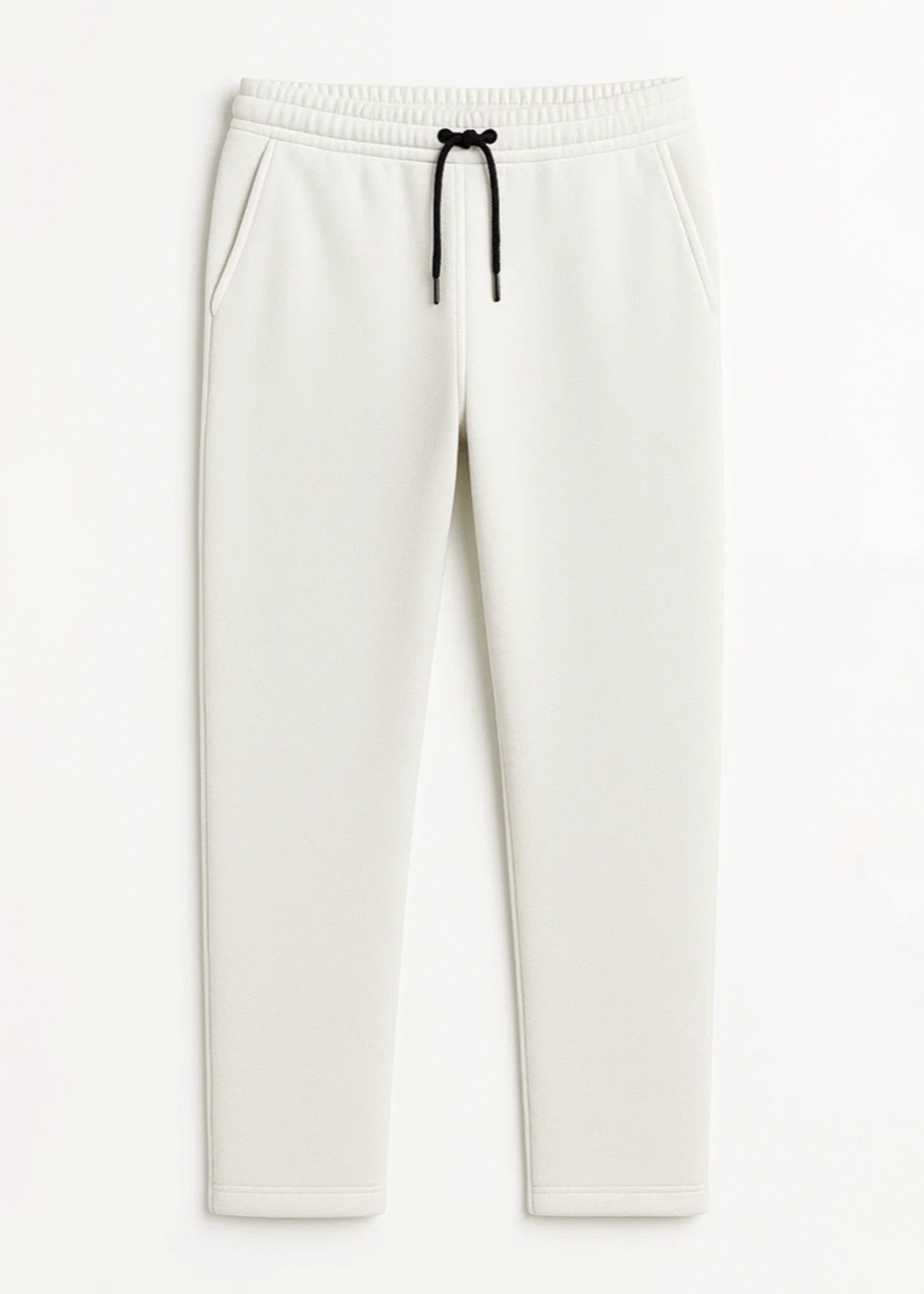fleece Trousers in White by Topco.Pk