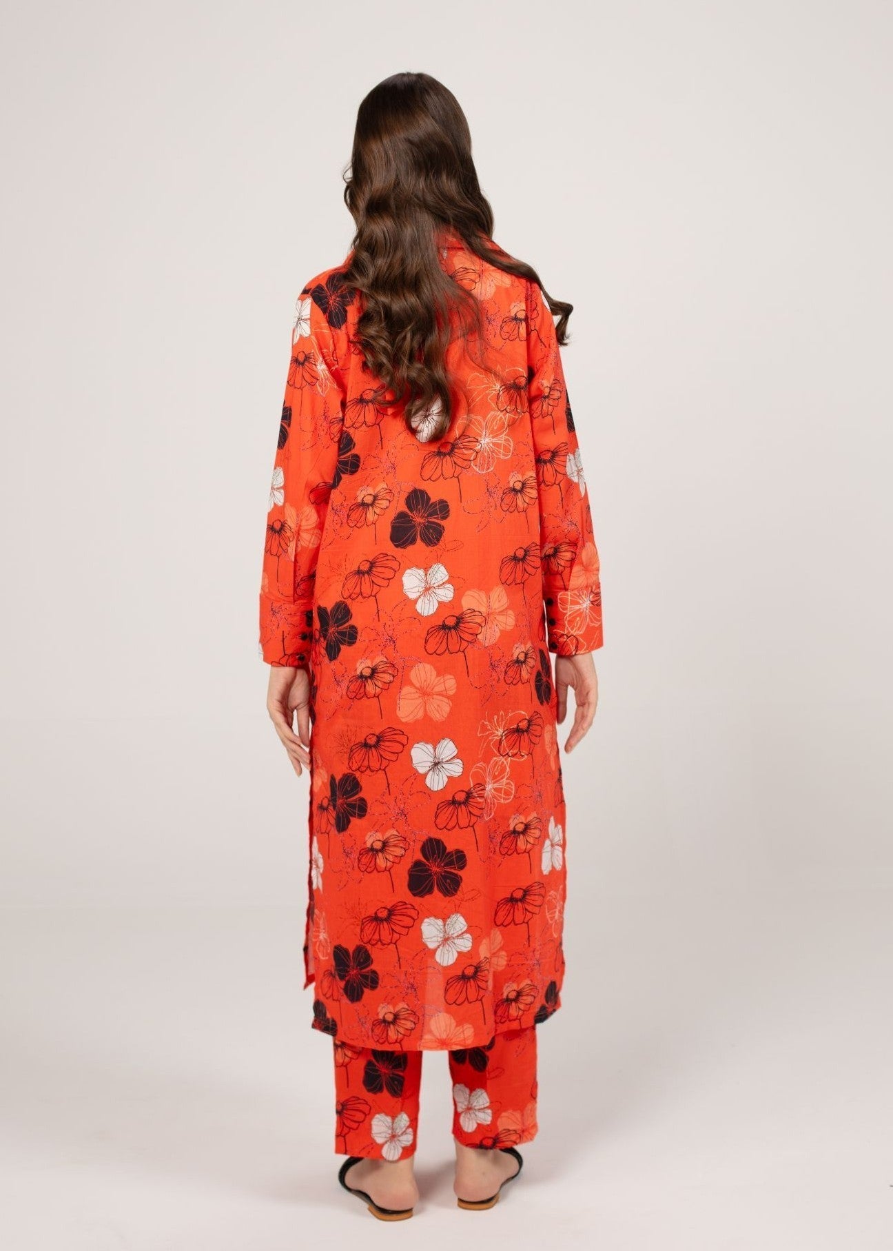 cambric Co ord Sets in Rust orange