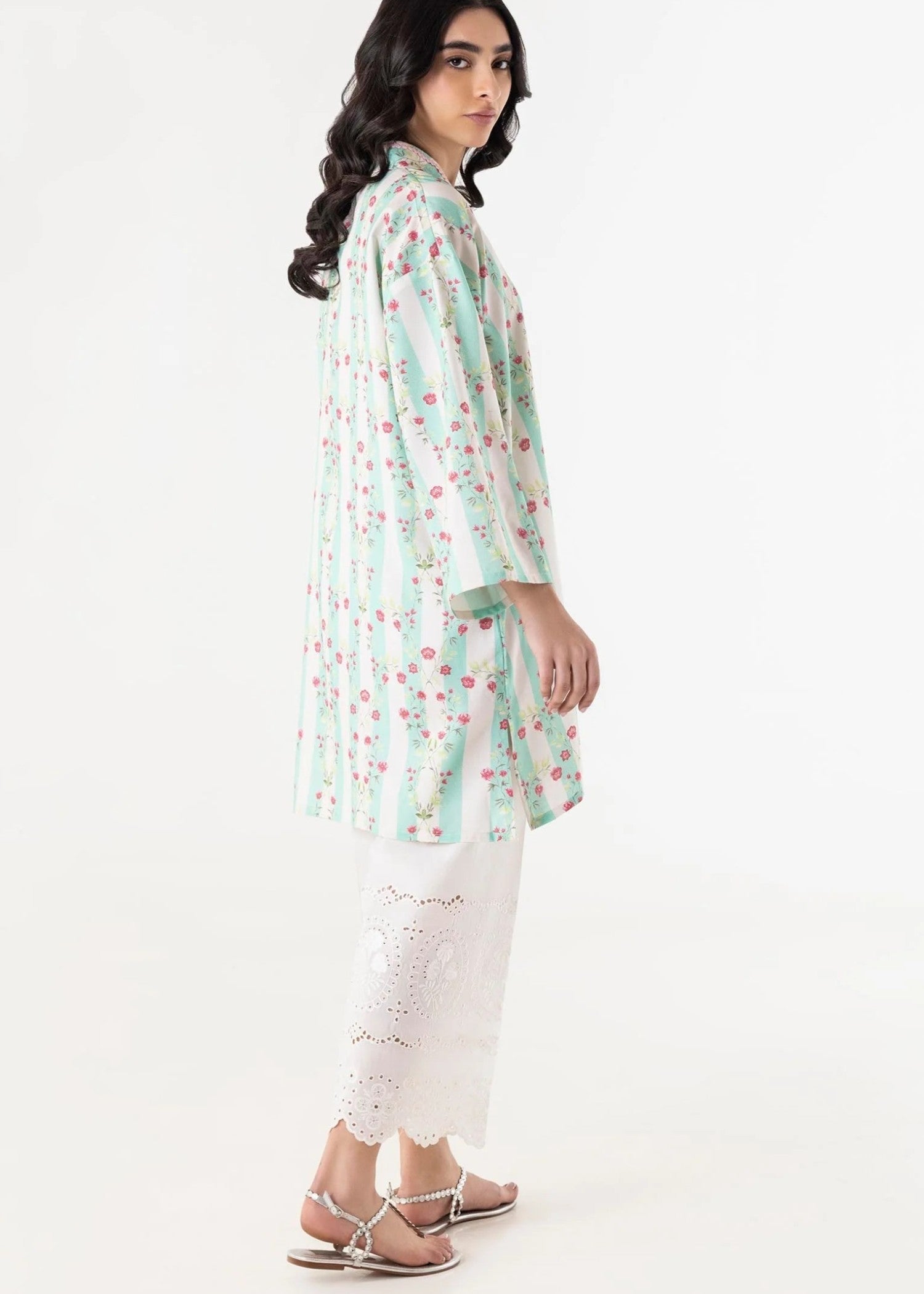 linen Kurti in Multi
