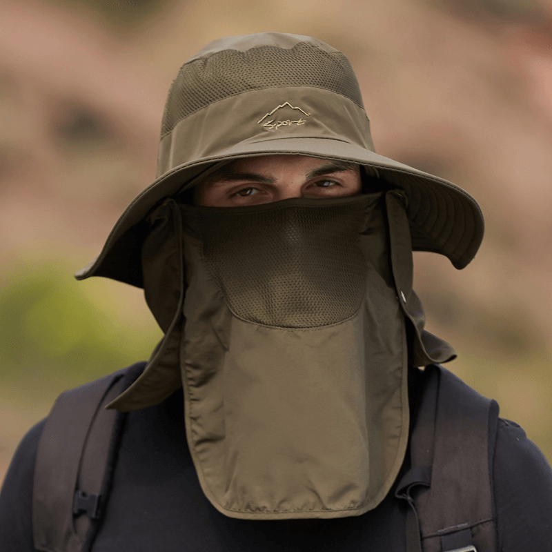 Multipurpose Bucket Hat for Men: Perfect for Climbing, Fishing, and Tourism
