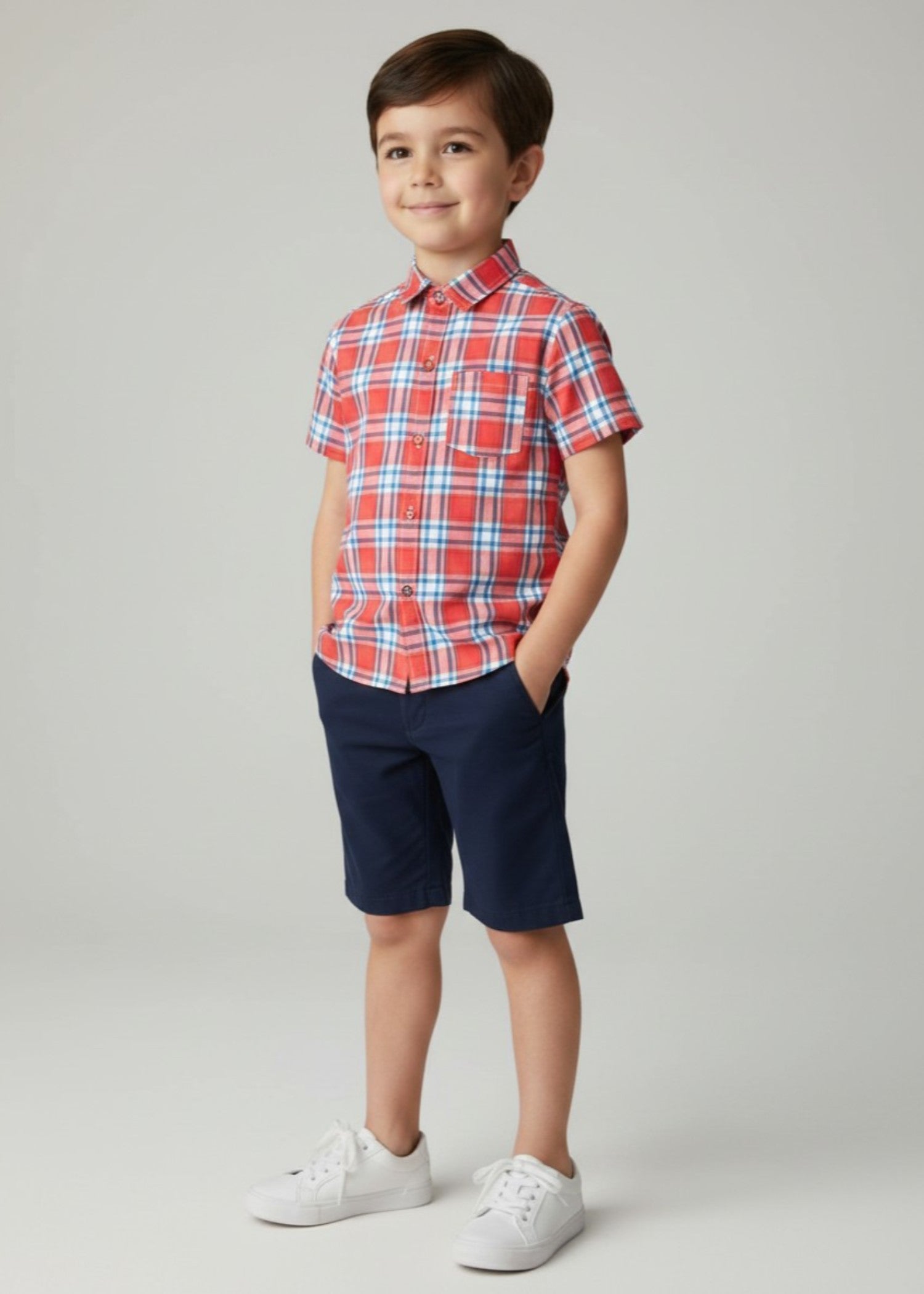 cotton Casual Shirt in Multi