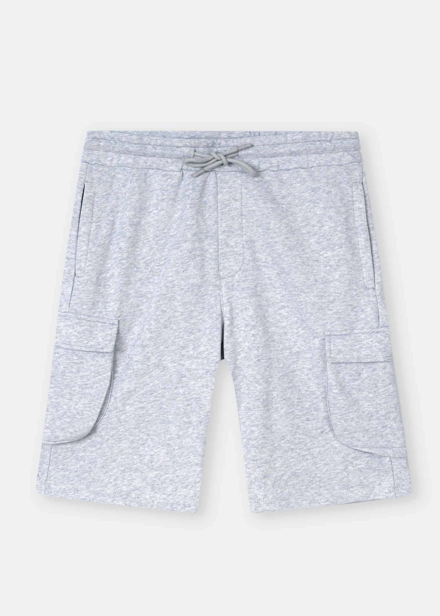 pure cotton Shorts in Pastel grey