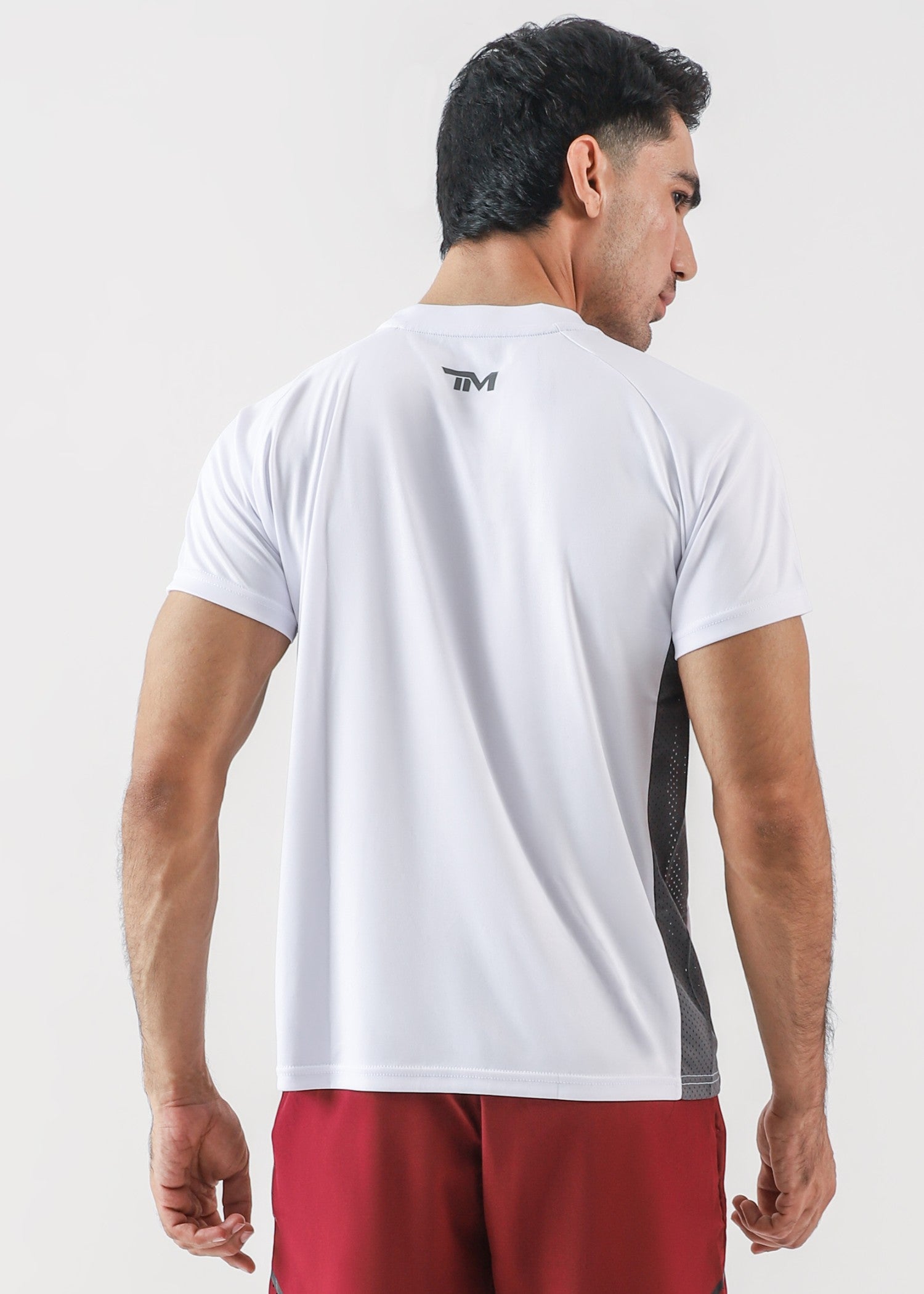 polyester T Shirt in White