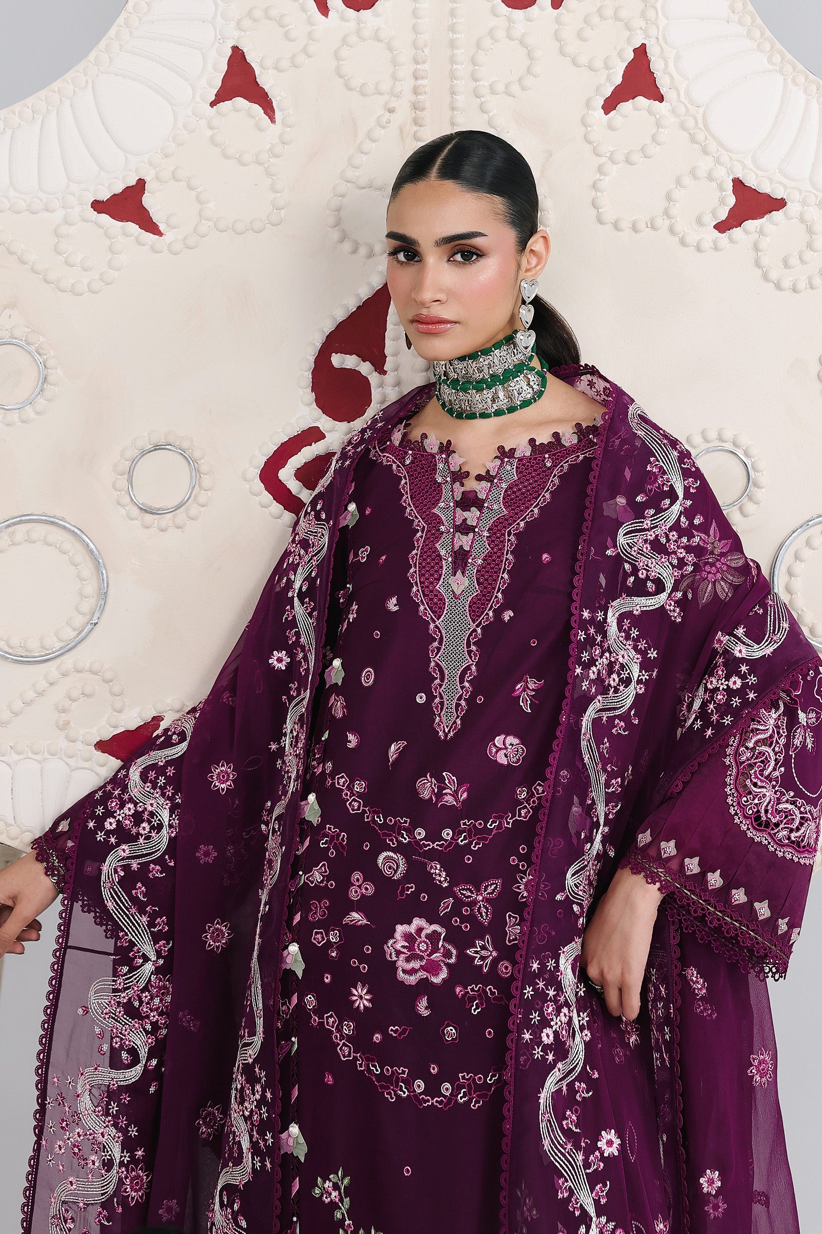 Festive Luxury Lawn – QFL-10 TRESA