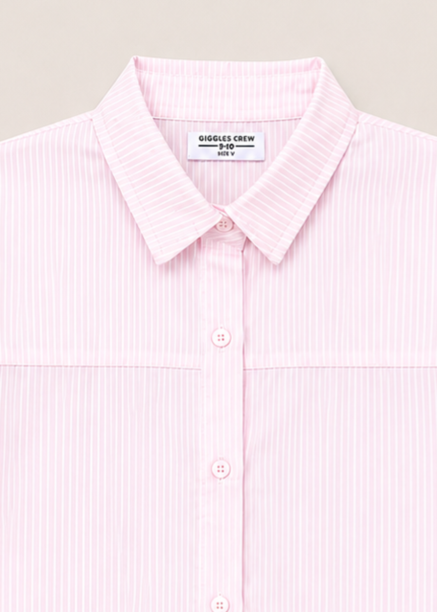 Top in White, pink