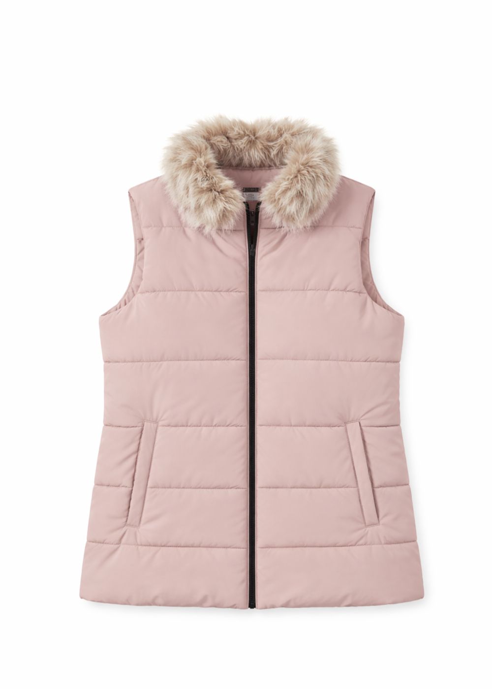 polyester Jacket in Blush pink