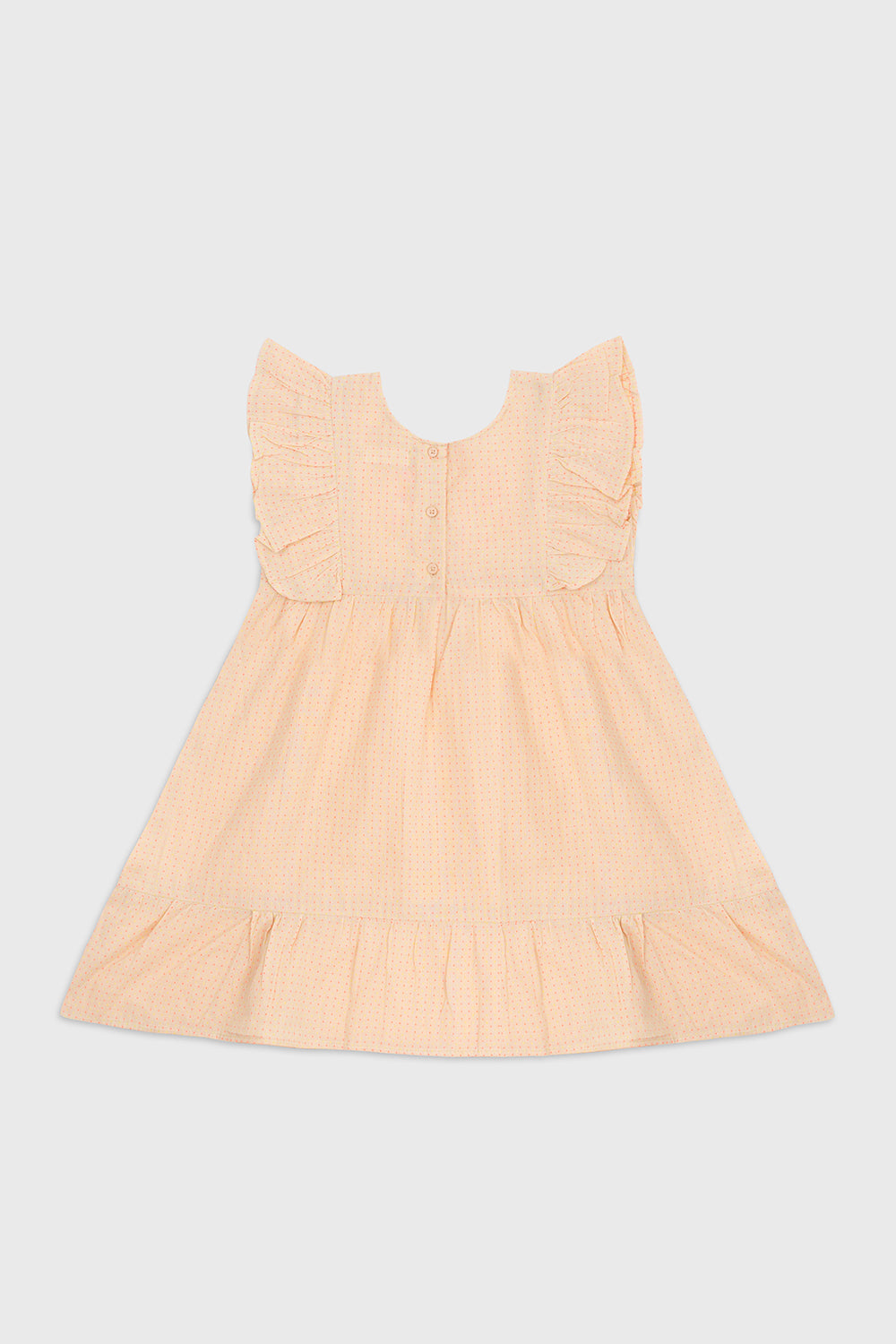 single jersey knit Frock in Pink