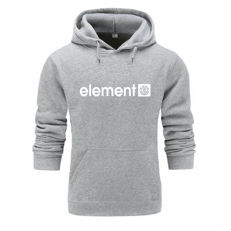 Printed Sports Hooded Pullover Casual Men'S Sweater