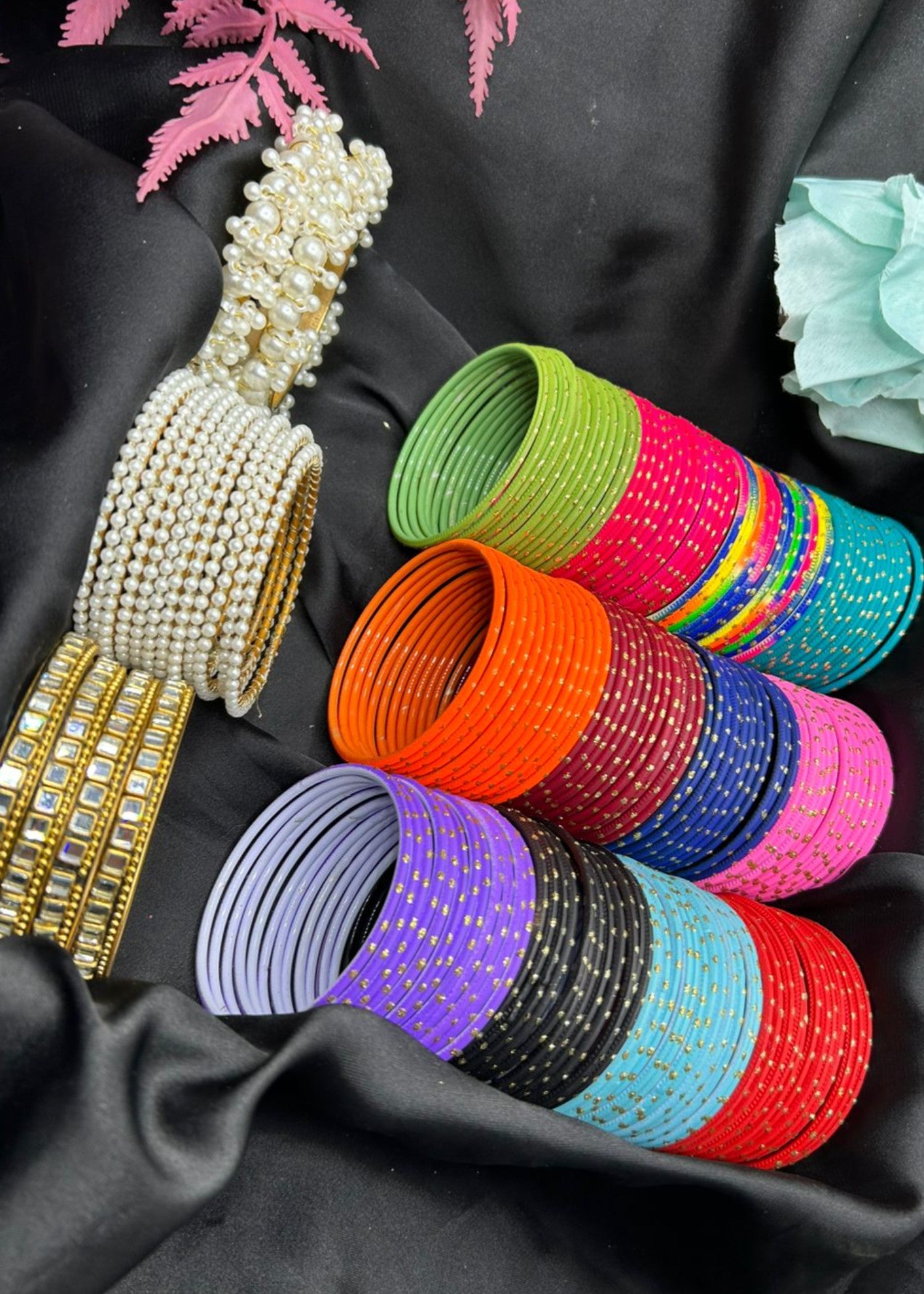 Bangles in Multi Color by - Trendy Women Bangles TLQ0450
