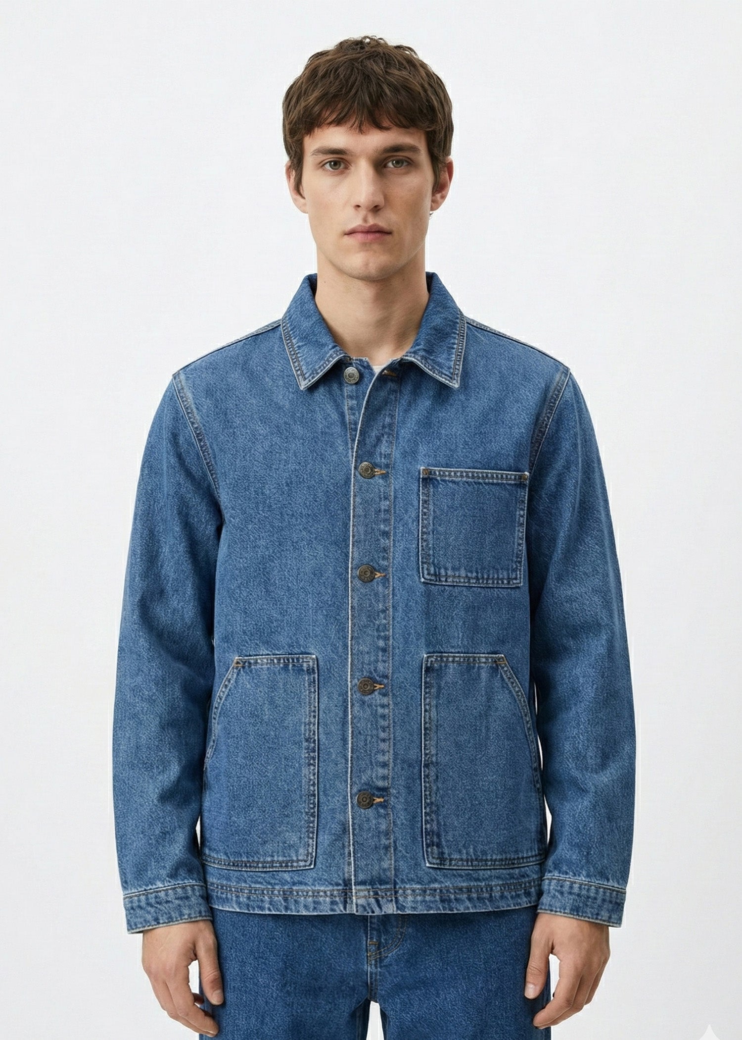 denim Jacket in Blue by FLO
