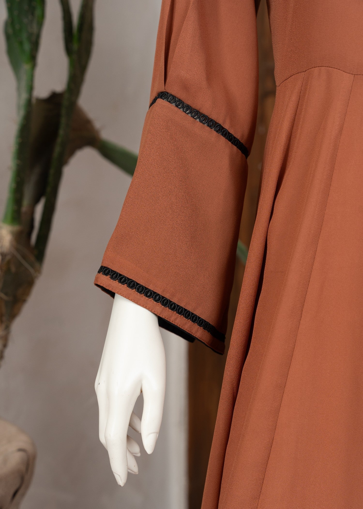 georgette Maxi in Rustic brown