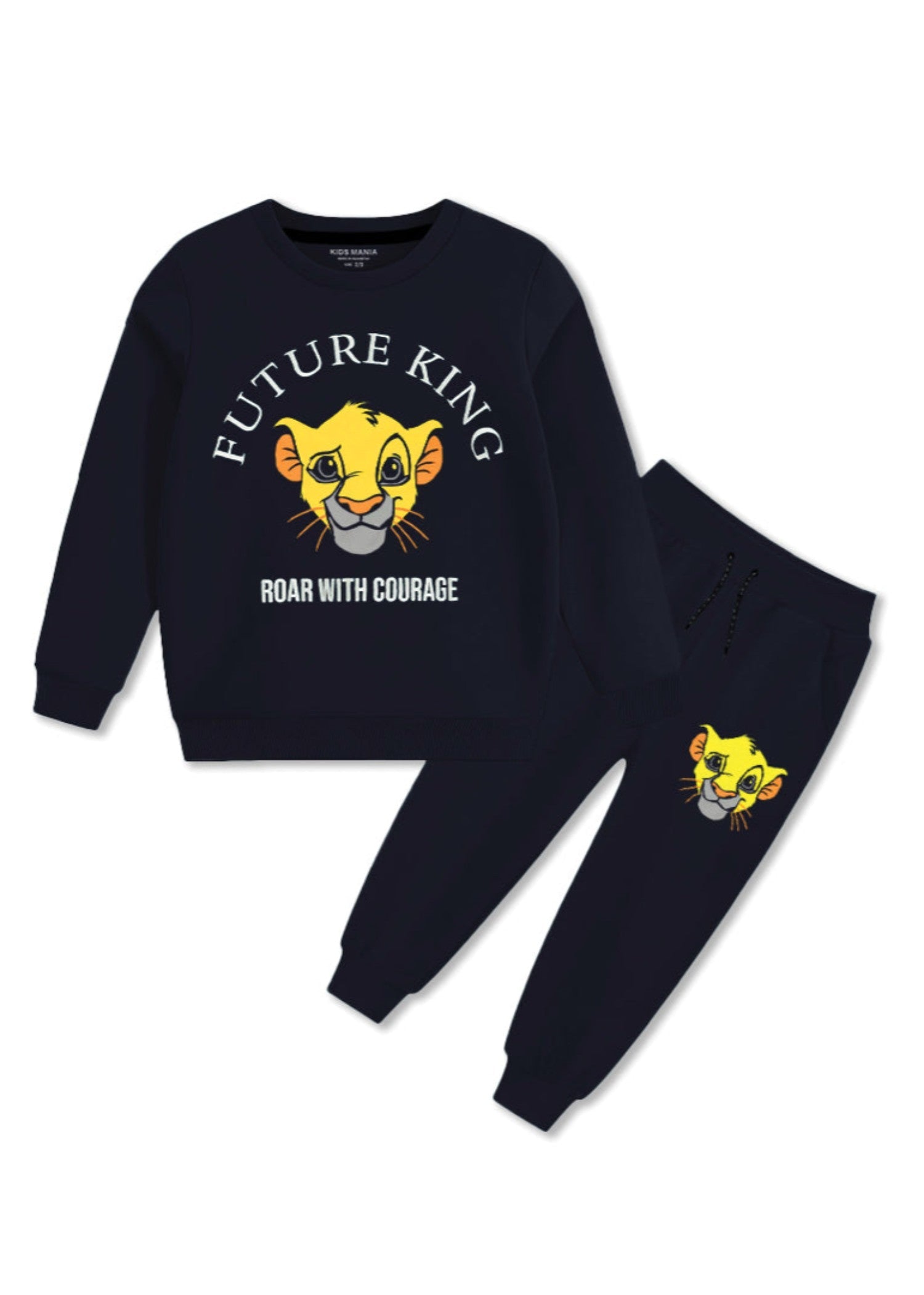 fleece Tracksuit in Midnight blue