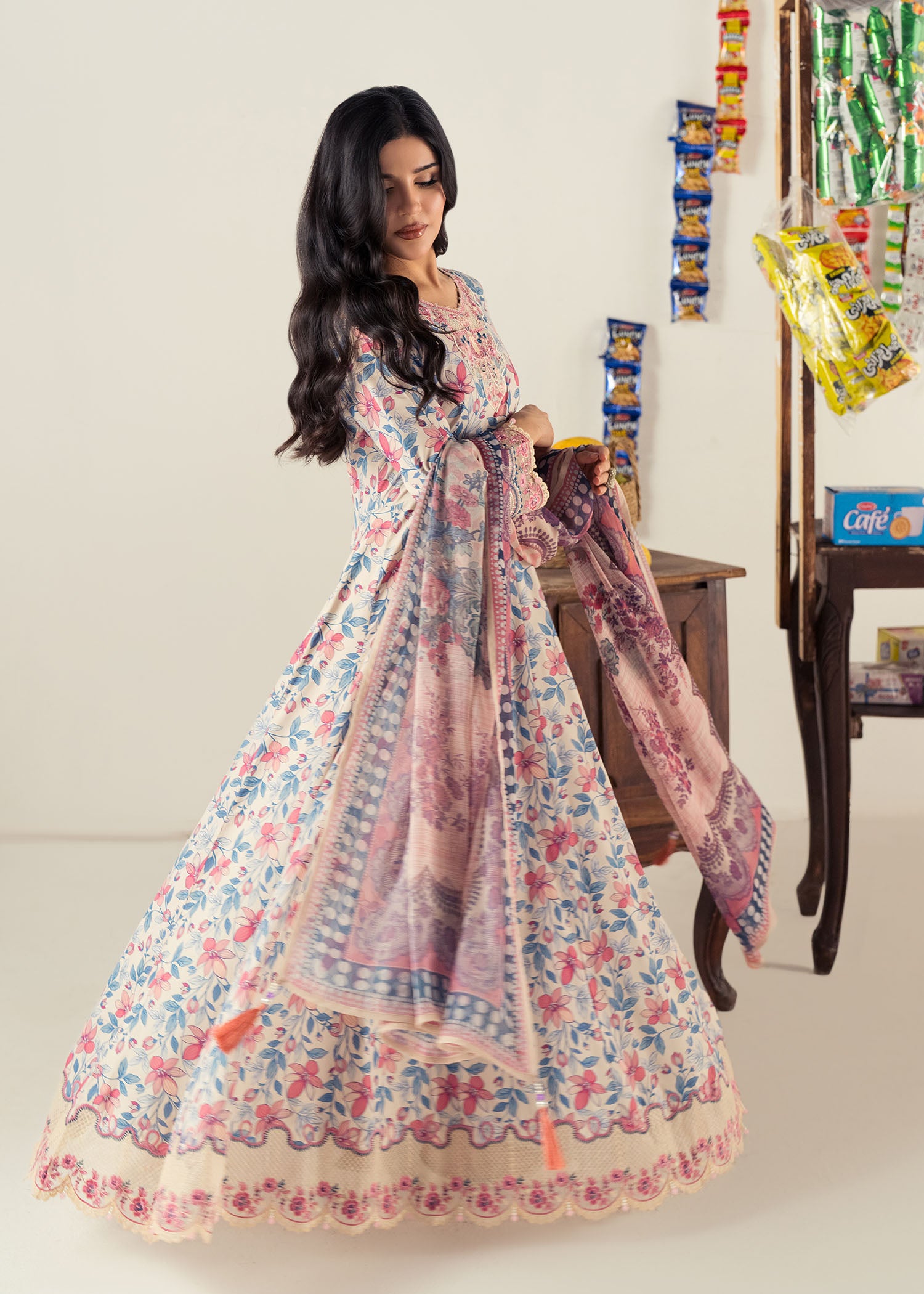 lawn Maxi in Lilac