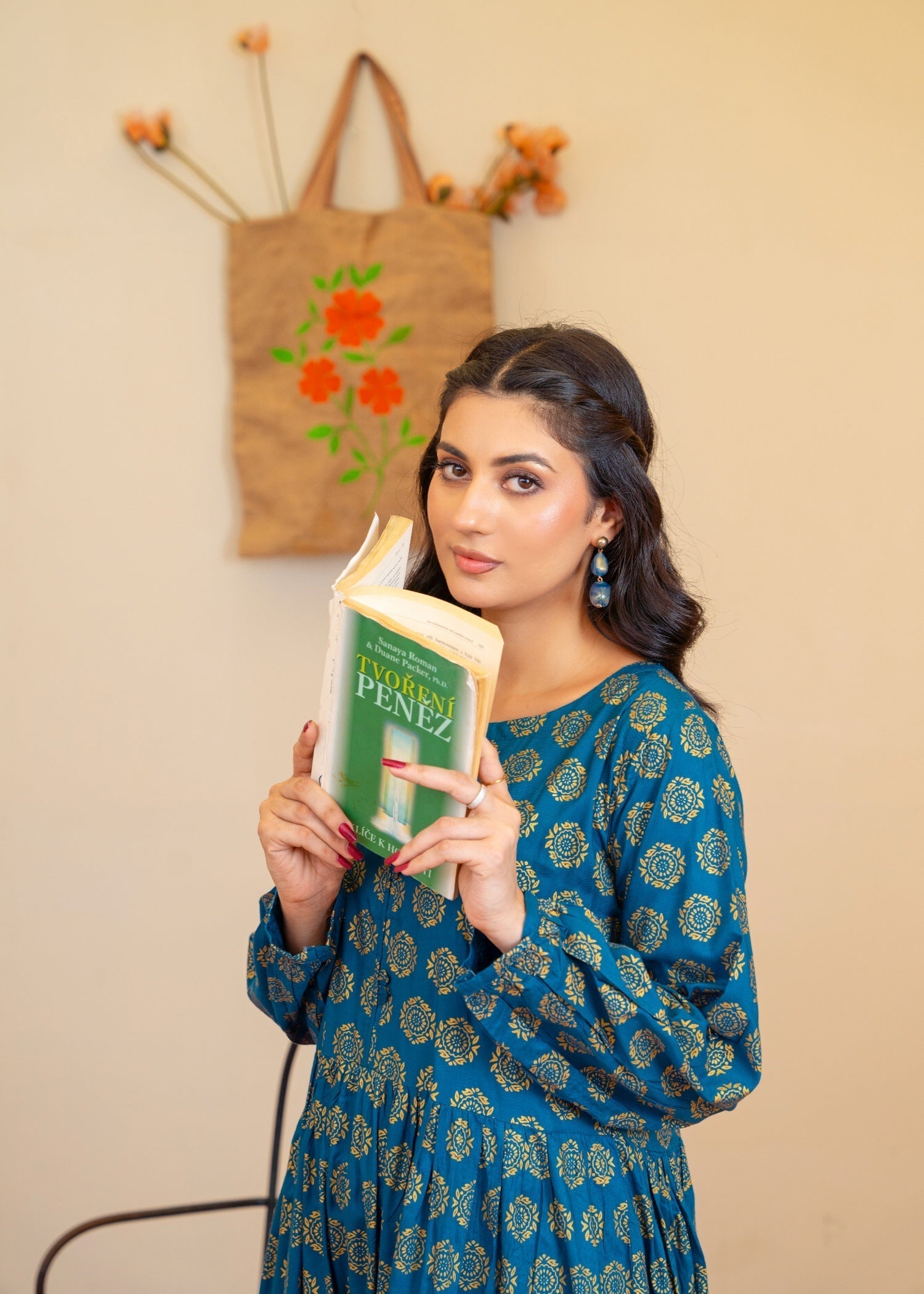 linen Maxi in Teal