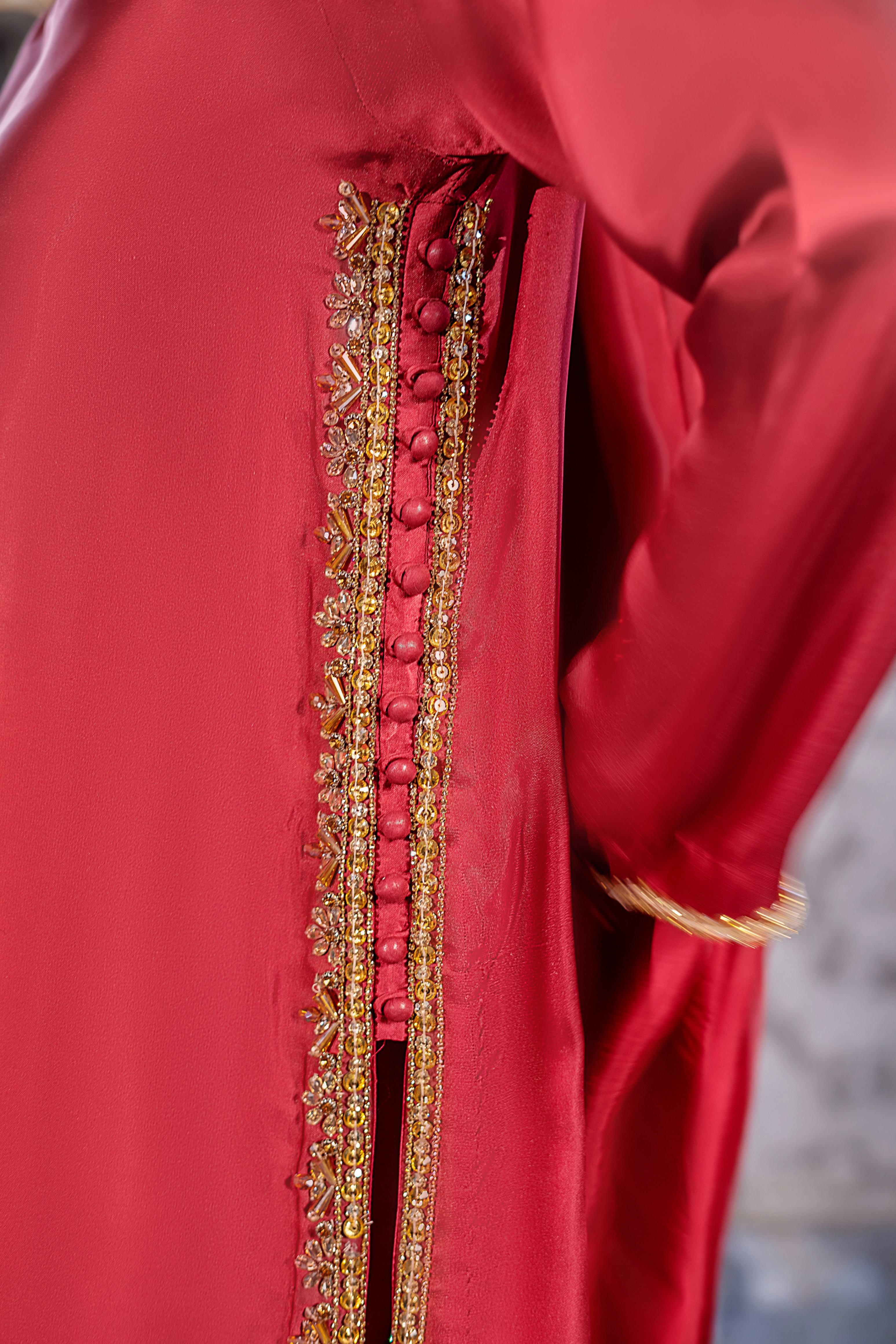 charmuse/shamooz Kurta Set in Blood red