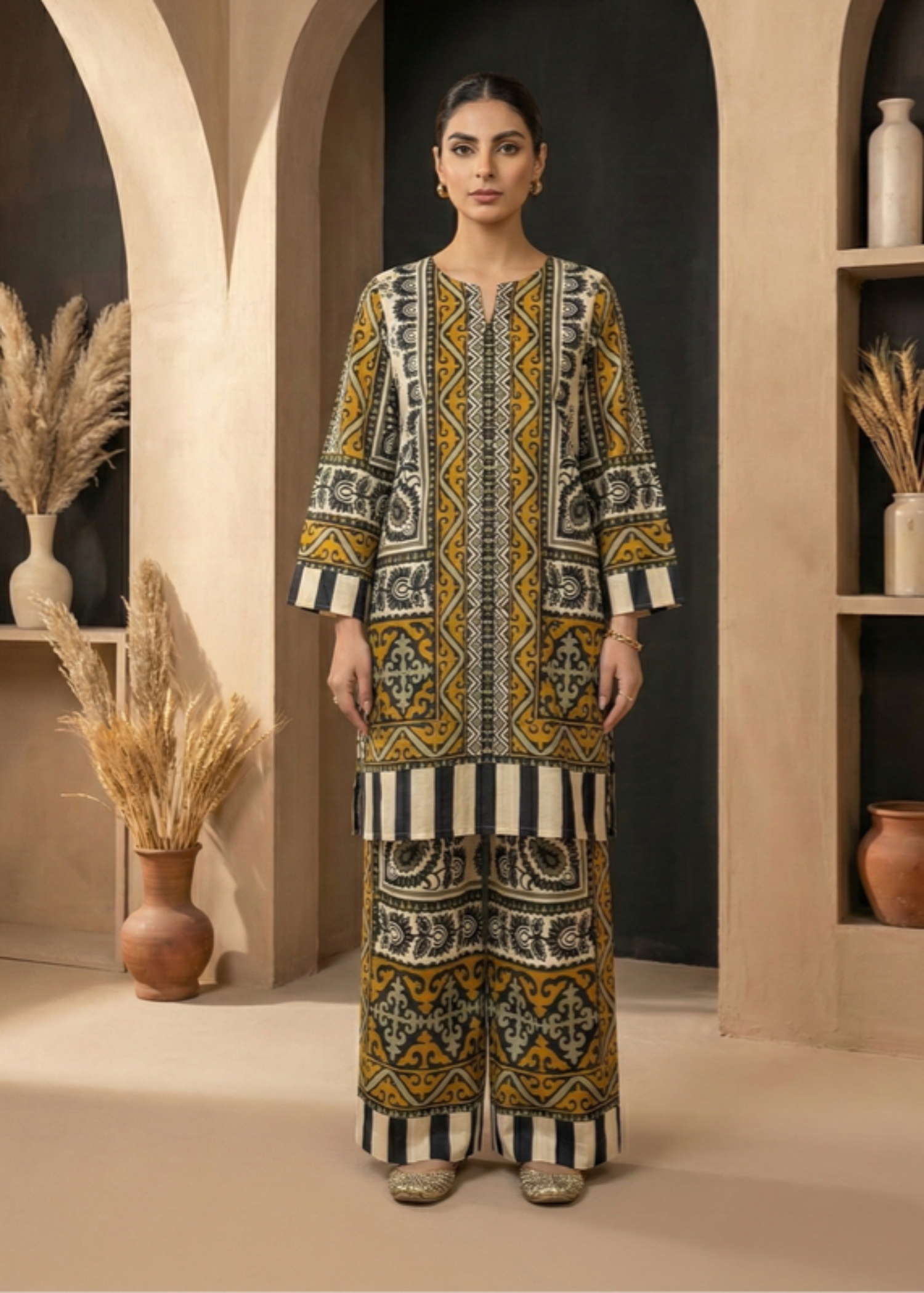 viscose Co Ord Sets in Green