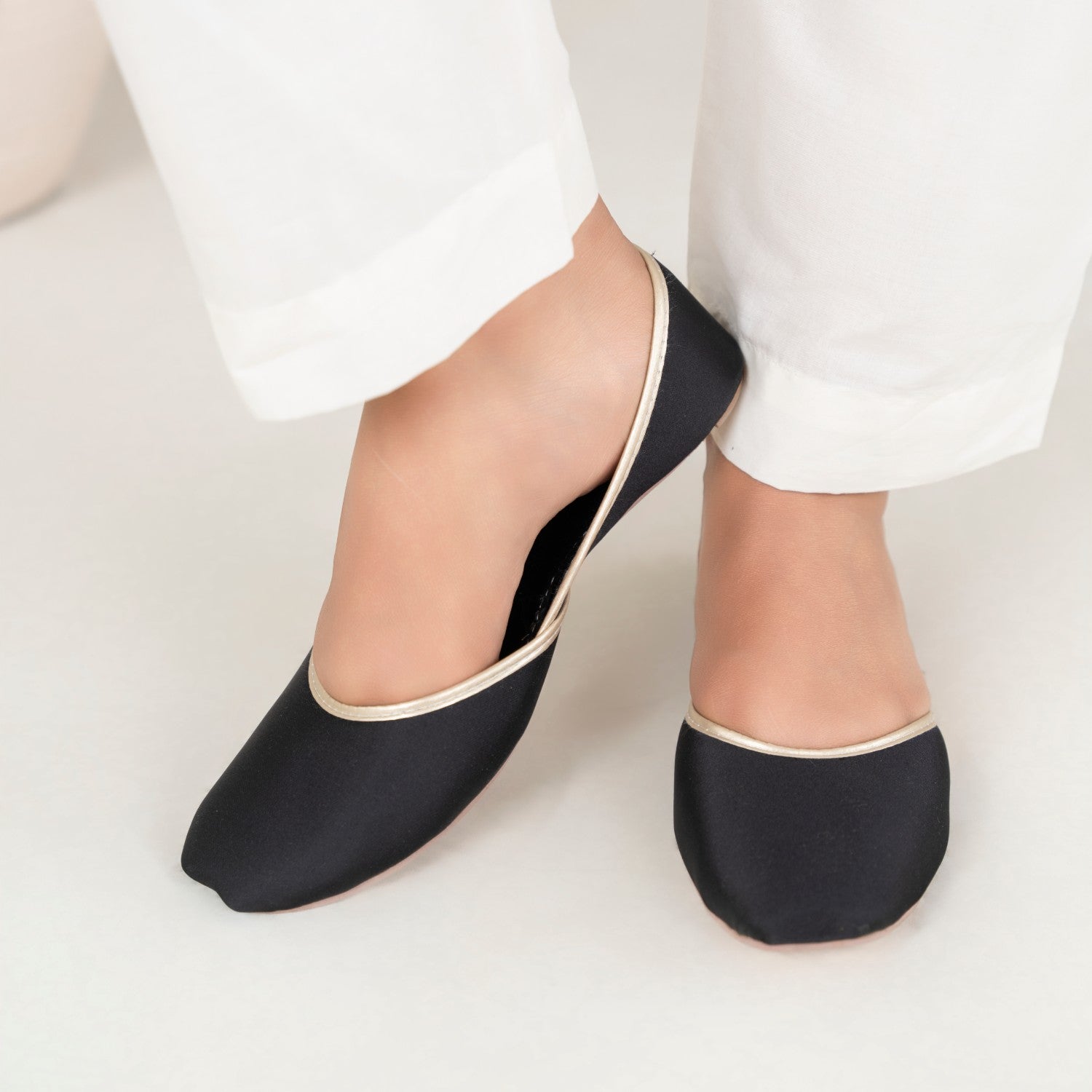Khussa in Black by - High Quality Women Khussa LCE0697