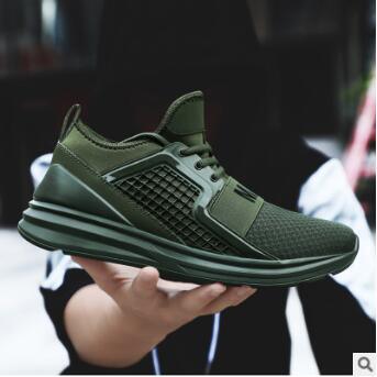 New large size sports shoes men's summer Korean version of the net shoes men's trend casual wild shoes