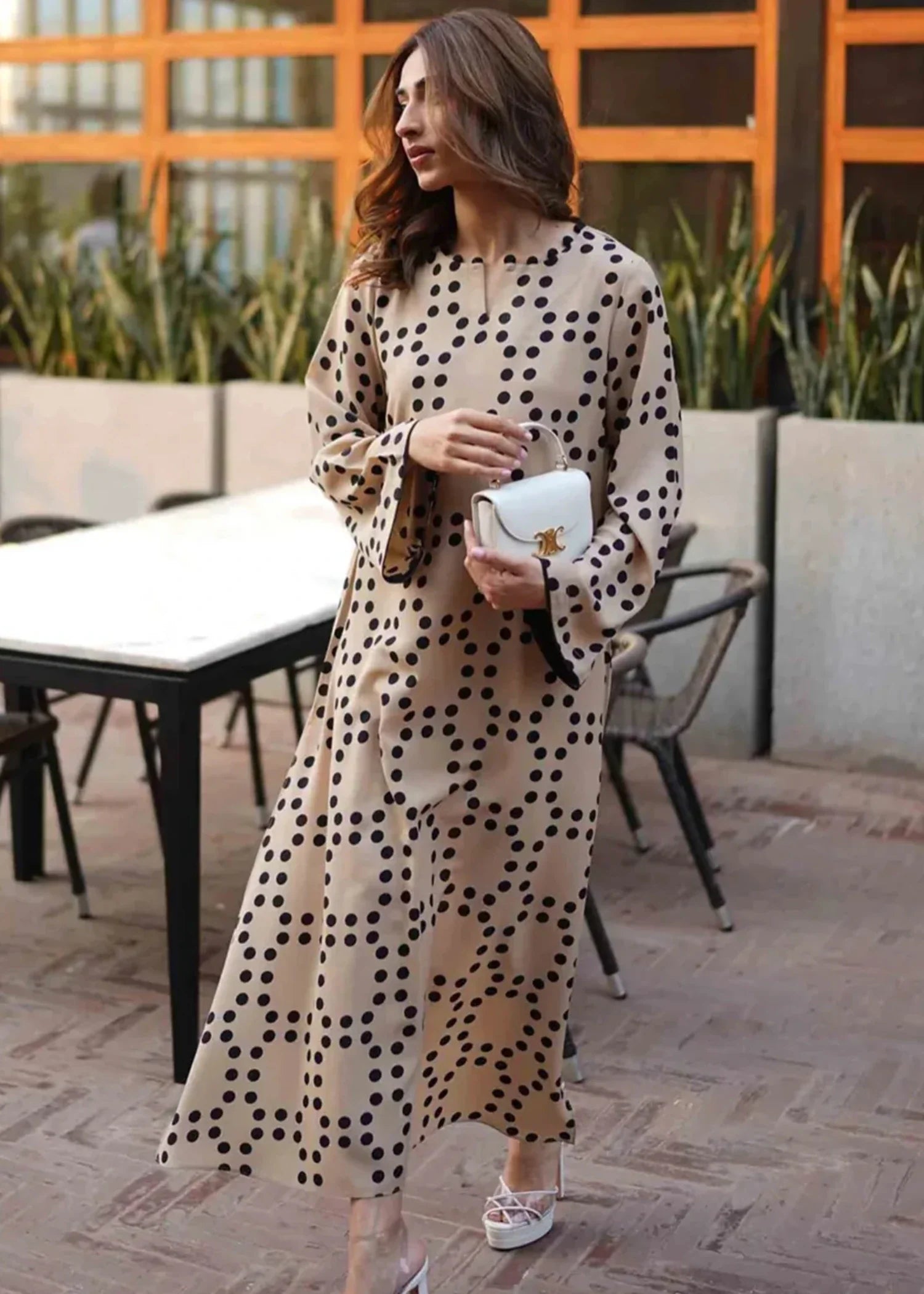 georgette Co ord Sets in Beige