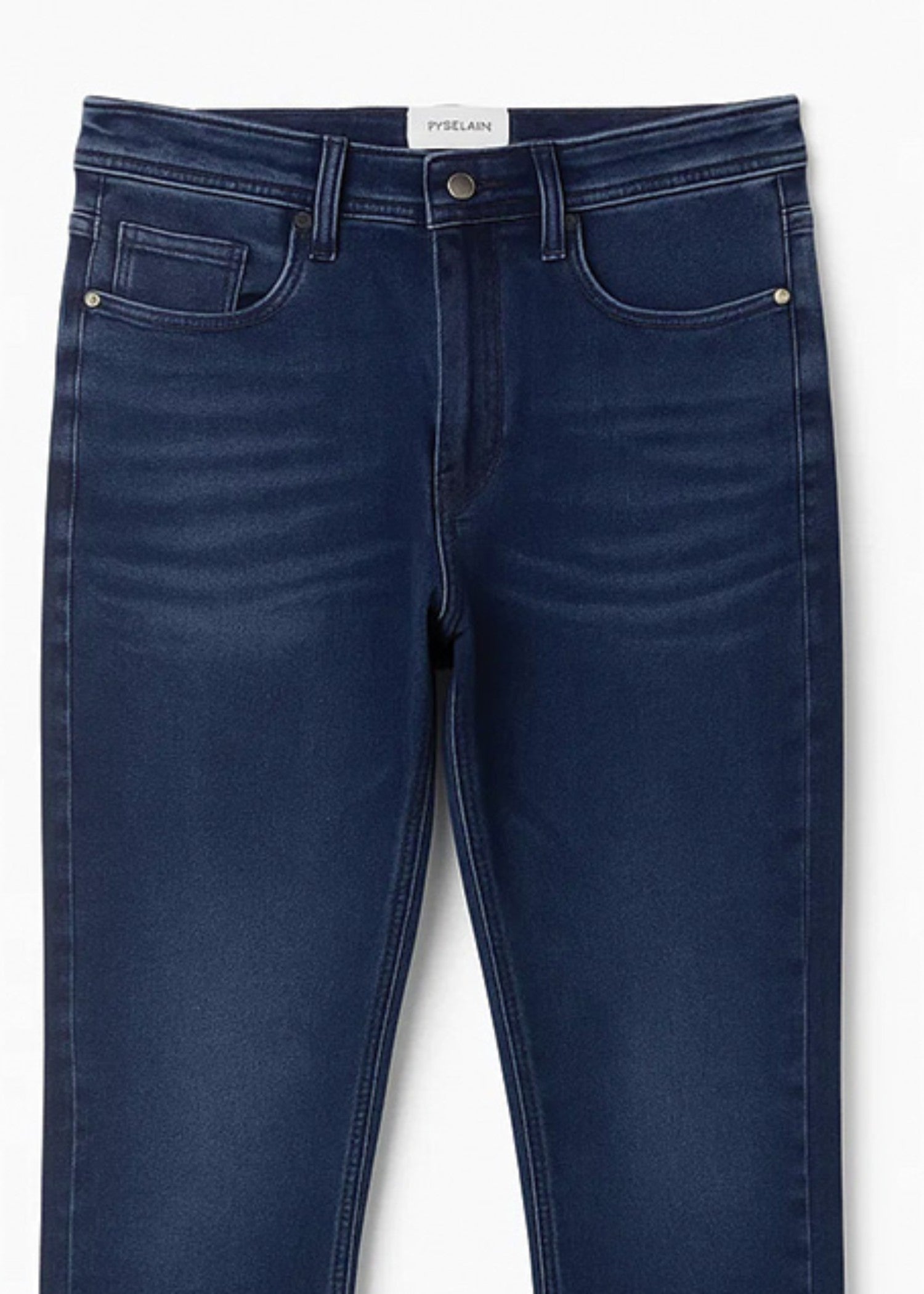 stretch denim Jeans in Prussian blue