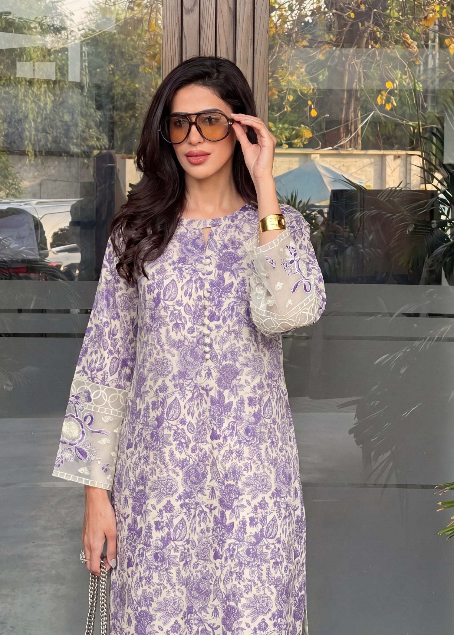 khaddar Co Ord Sets in Beige