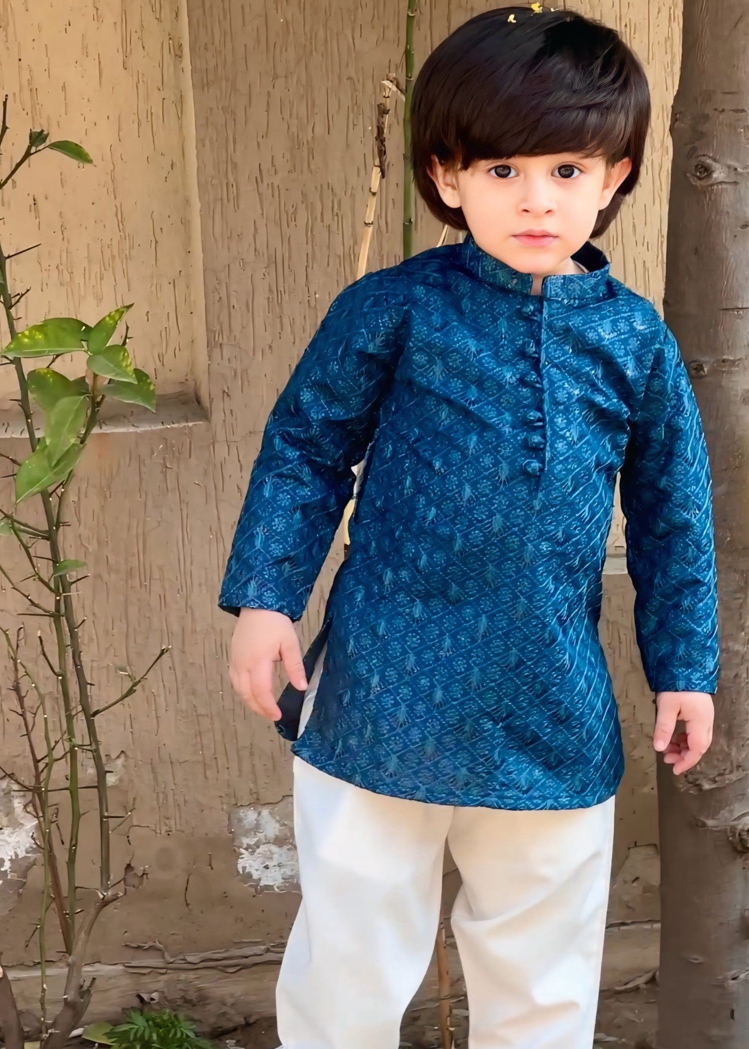 masuri Kurta in Blue