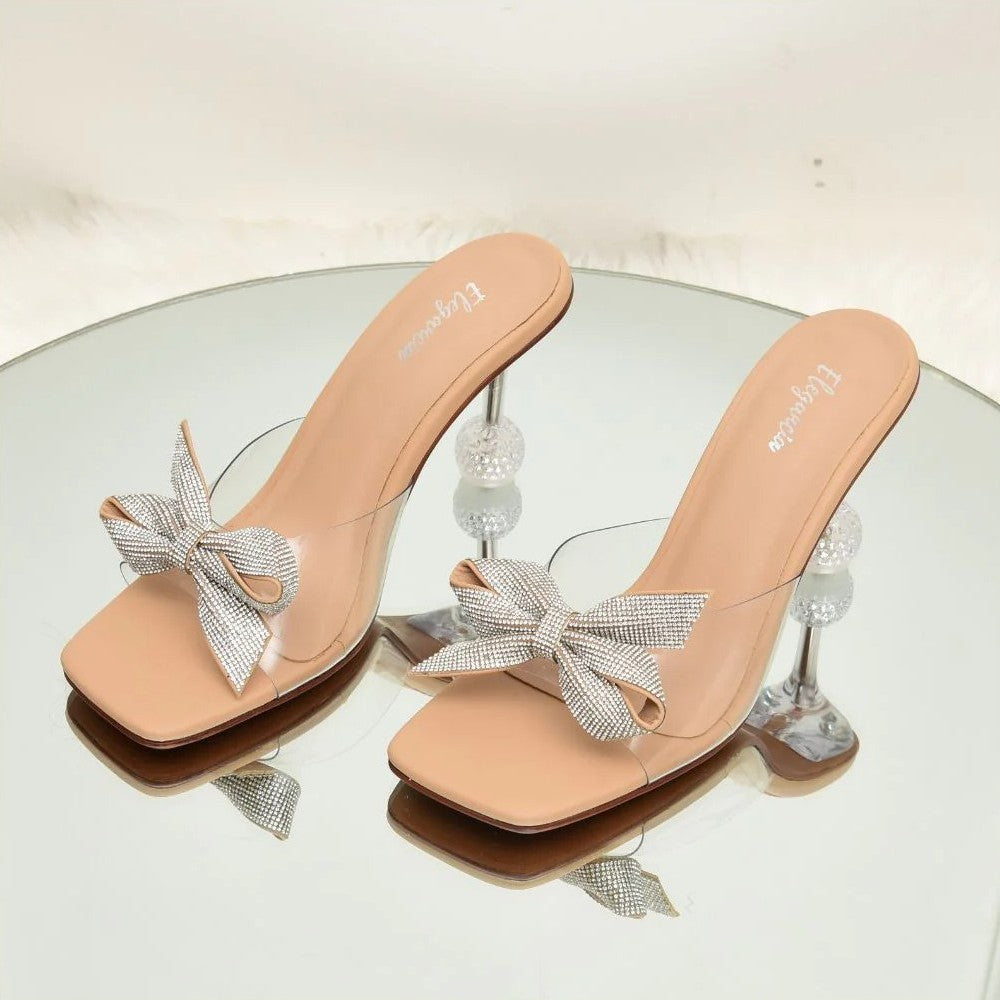 Heels in Cream by - High Quality Women Heels FPE8229