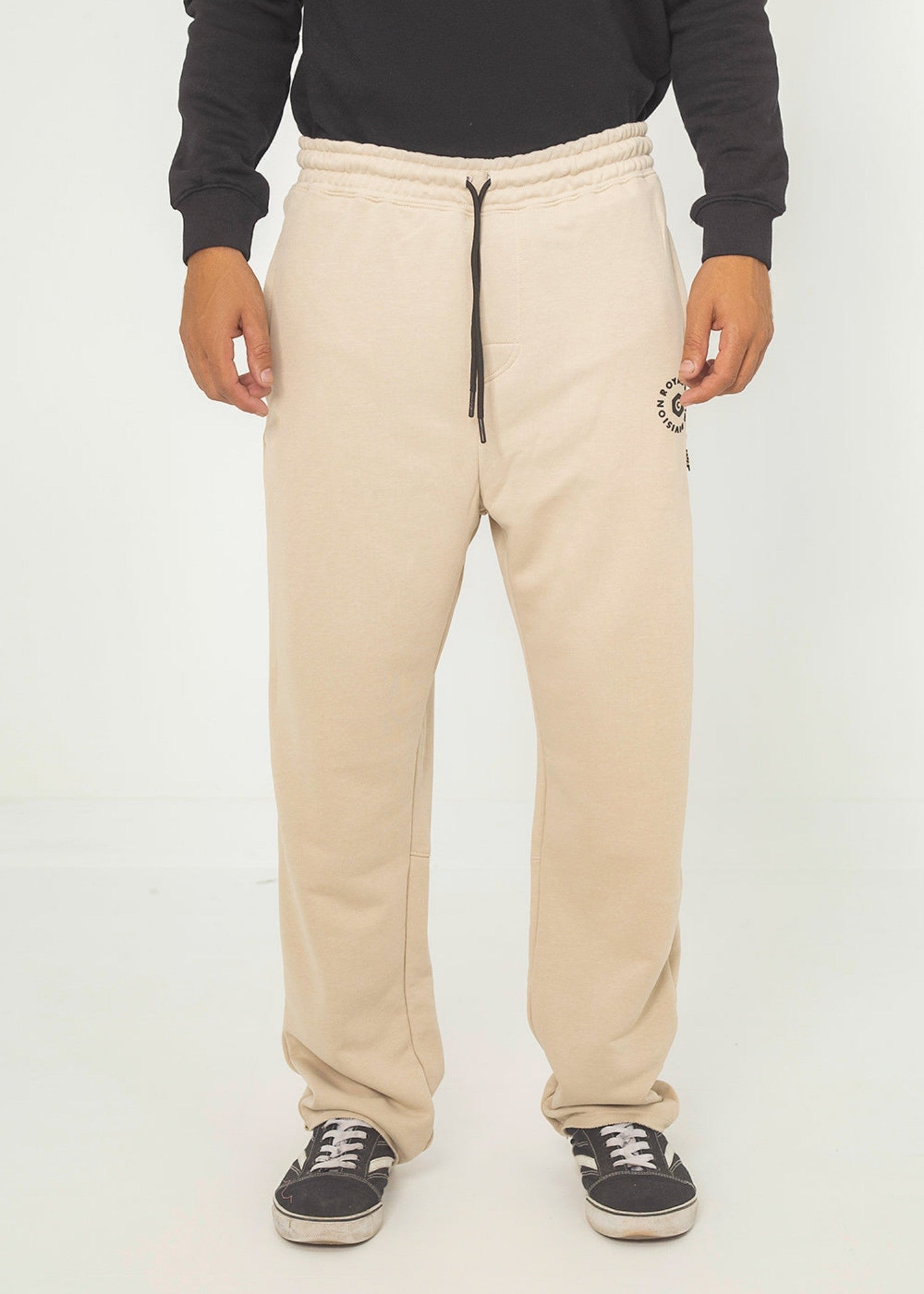 terry Trousers in Khaki brown