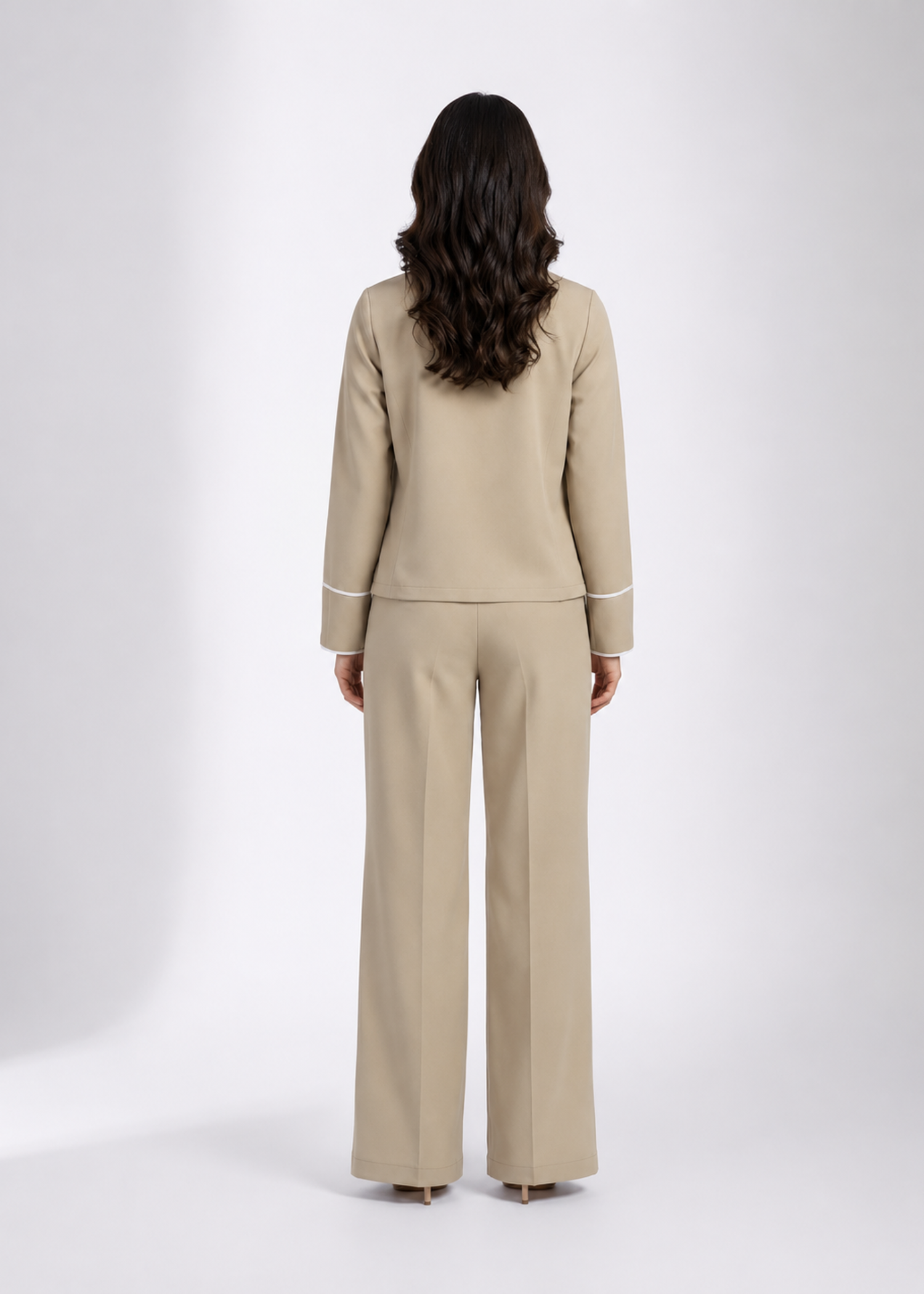 crepe Co Ord Sets in Sage green