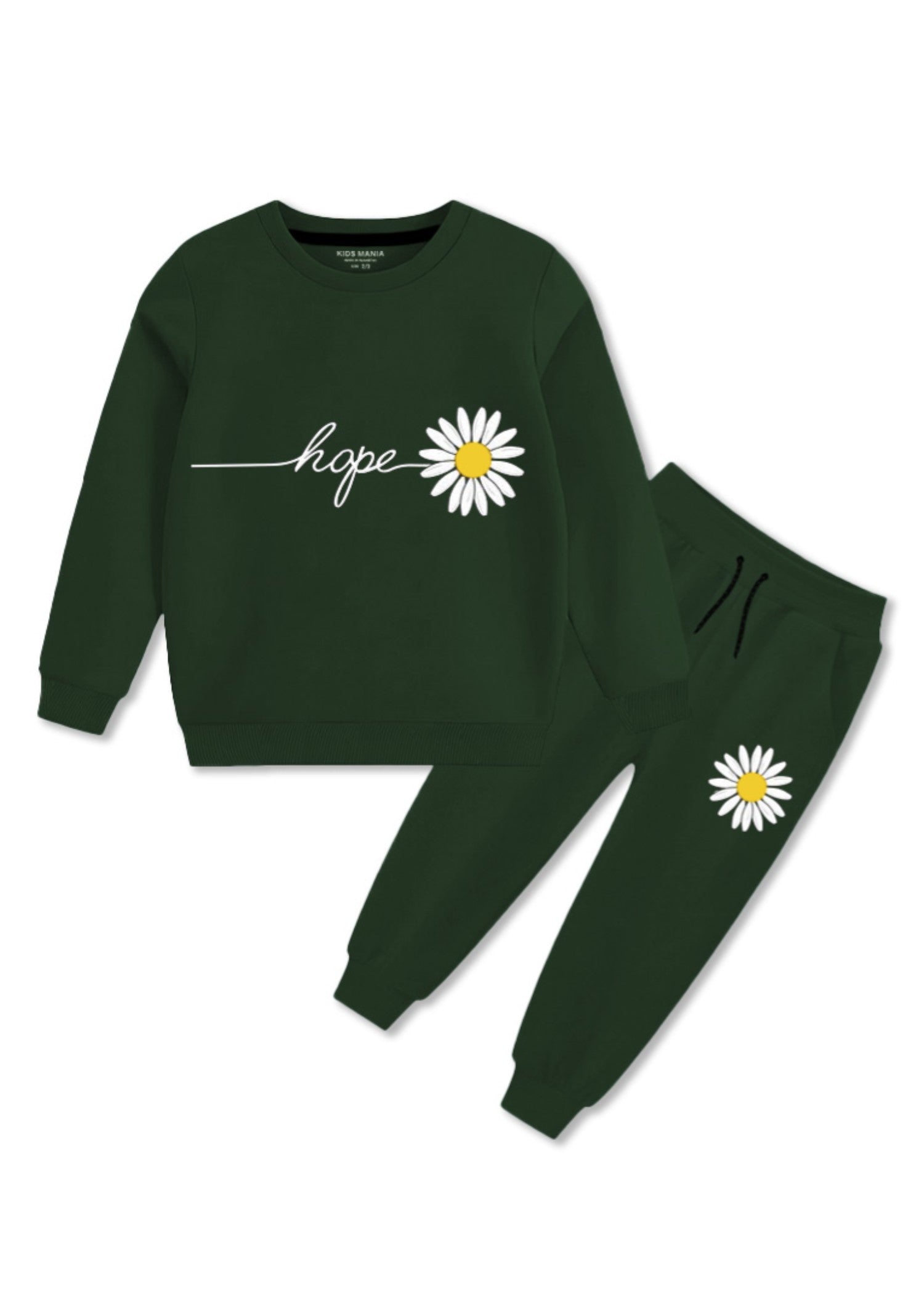 fleece Co Ord Sets in Bottle green