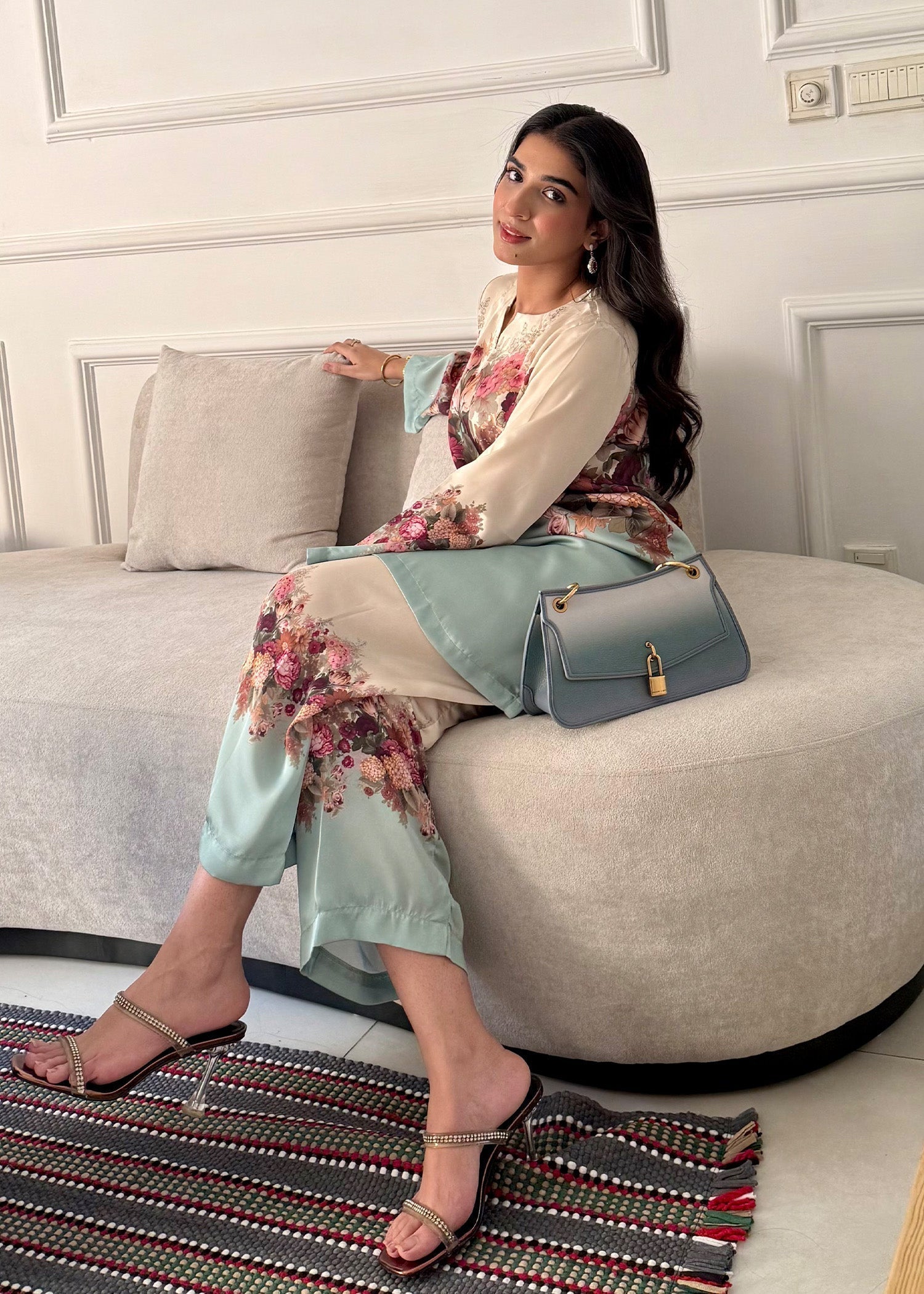 satin silk Co Ord Sets in Multi