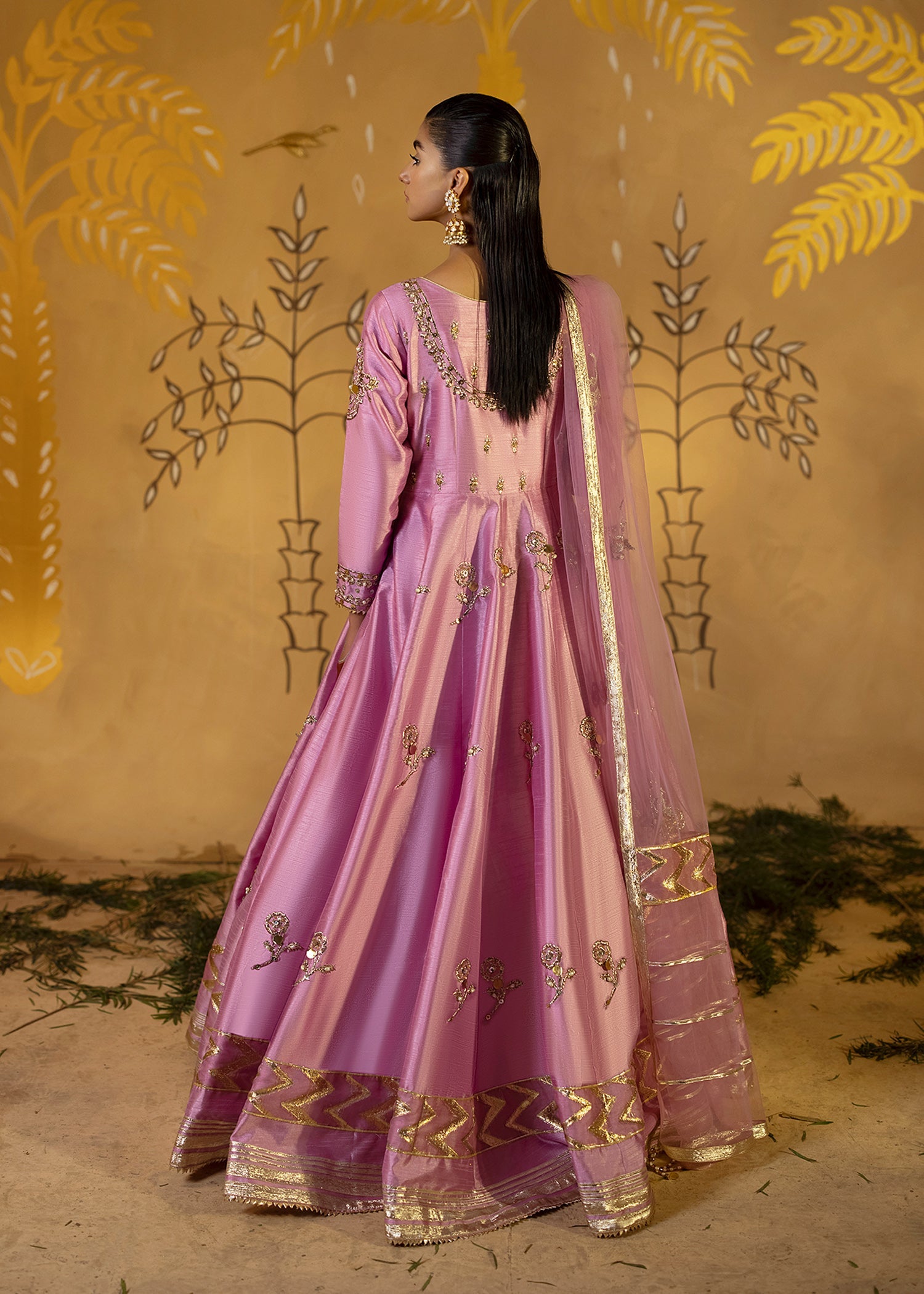 silk Maxi in Purple