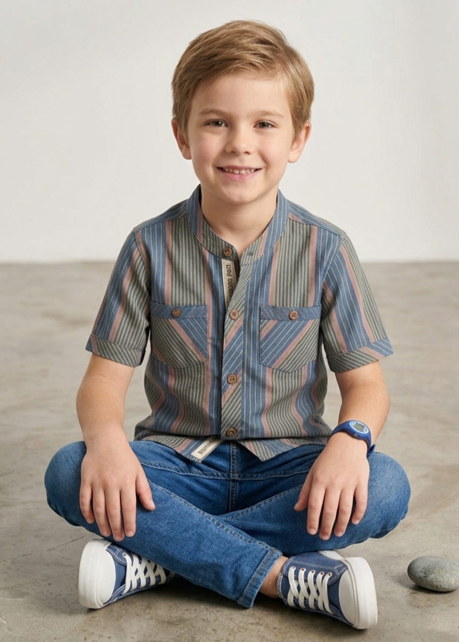 wash & wear Casual Shirt in Multi