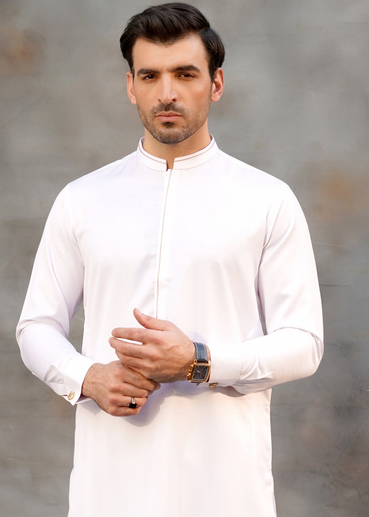 blend boski Kurta Set in White