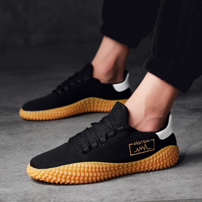Korean Sports Shoes - Fashionable and Non-Slip Casual Shoes for Men
