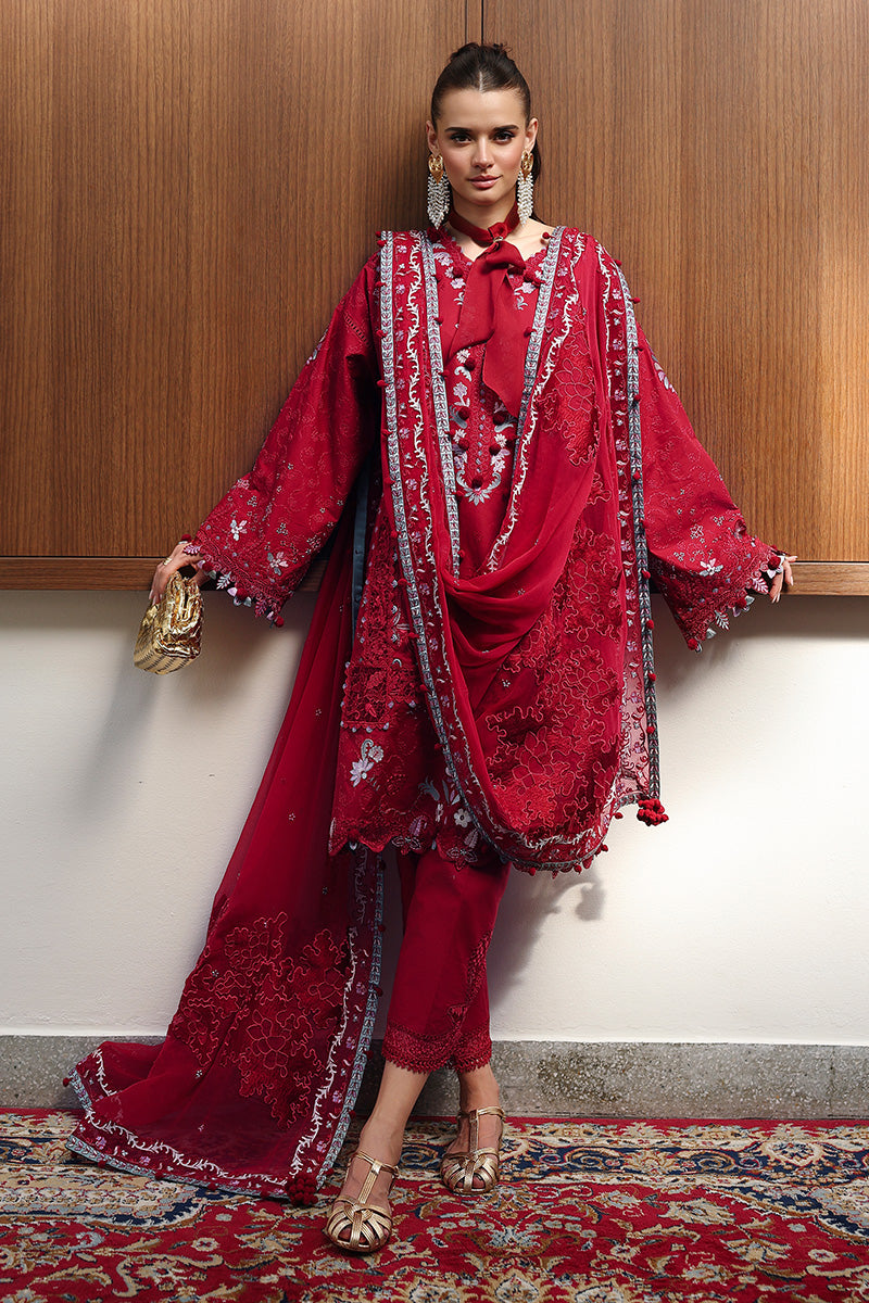 Chikankari Eid Edit Lawn – CM-03 RUBY